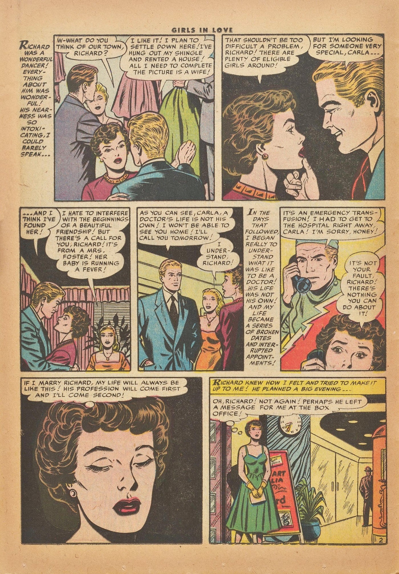 Read online Girls in Love (1955) comic -  Issue #49 - 12