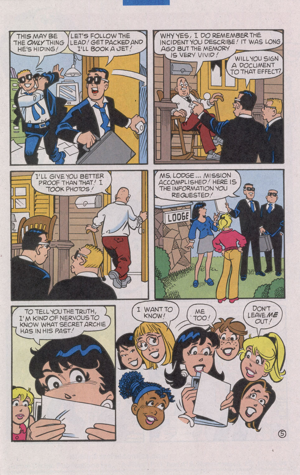 Read online Archie (1960) comic -  Issue #540 - 7