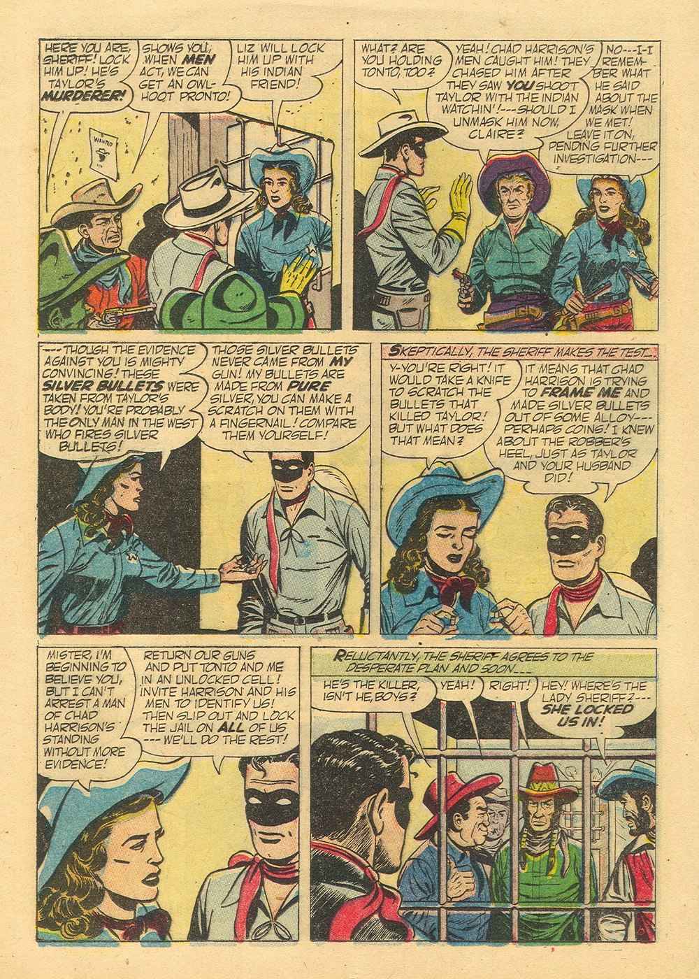 Read online The Lone Ranger (1948) comic -  Issue #52 - 20