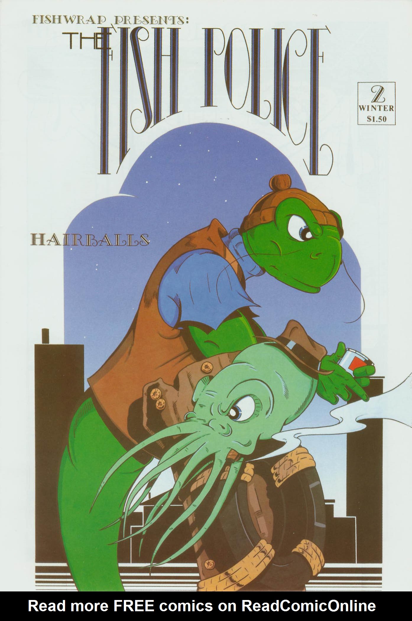 Read online The Fish Police comic -  Issue #2 - 1