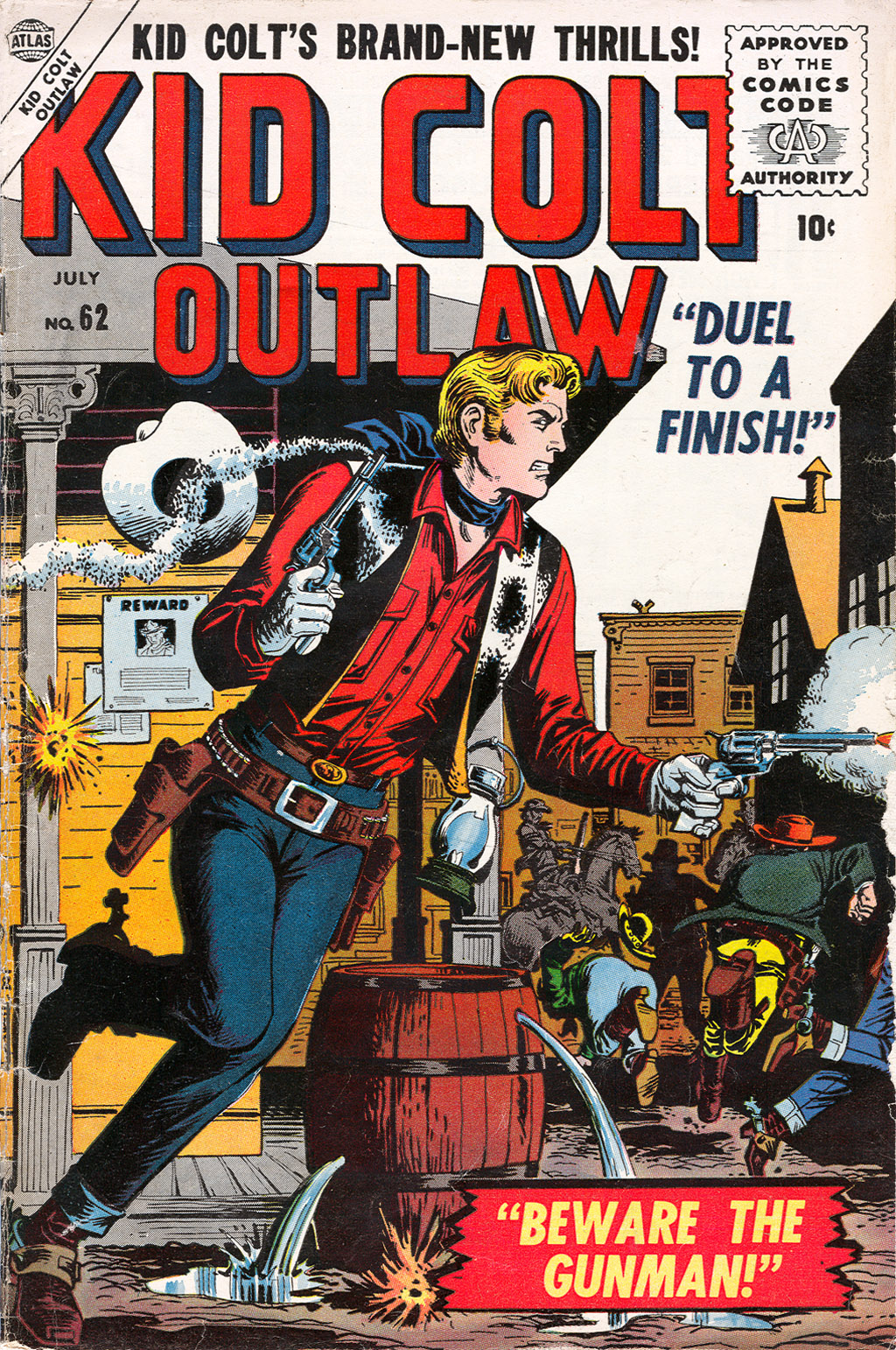 Read online Kid Colt Outlaw comic -  Issue #62 - 1