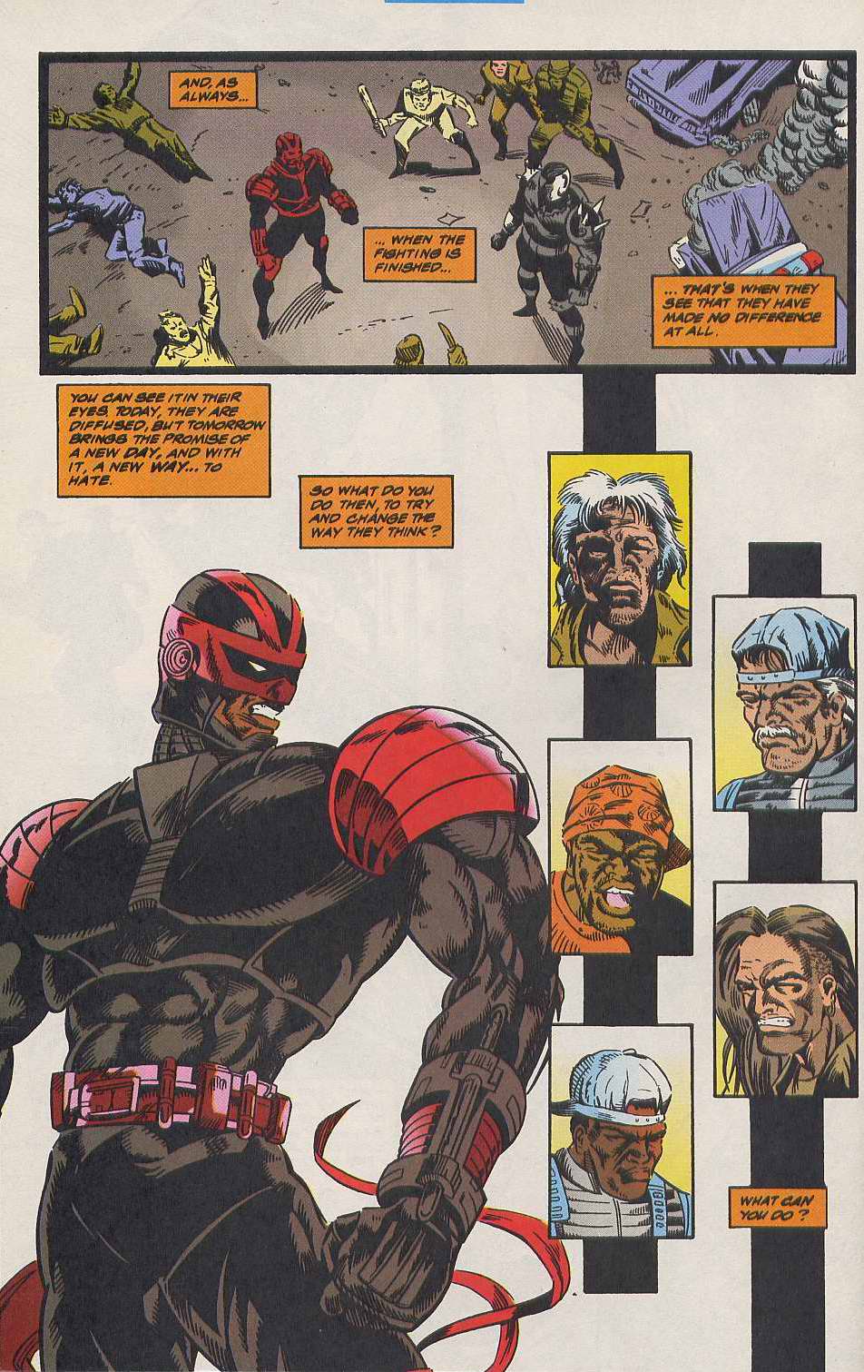 Read online Night Thrasher comic -  Issue #6 - 17
