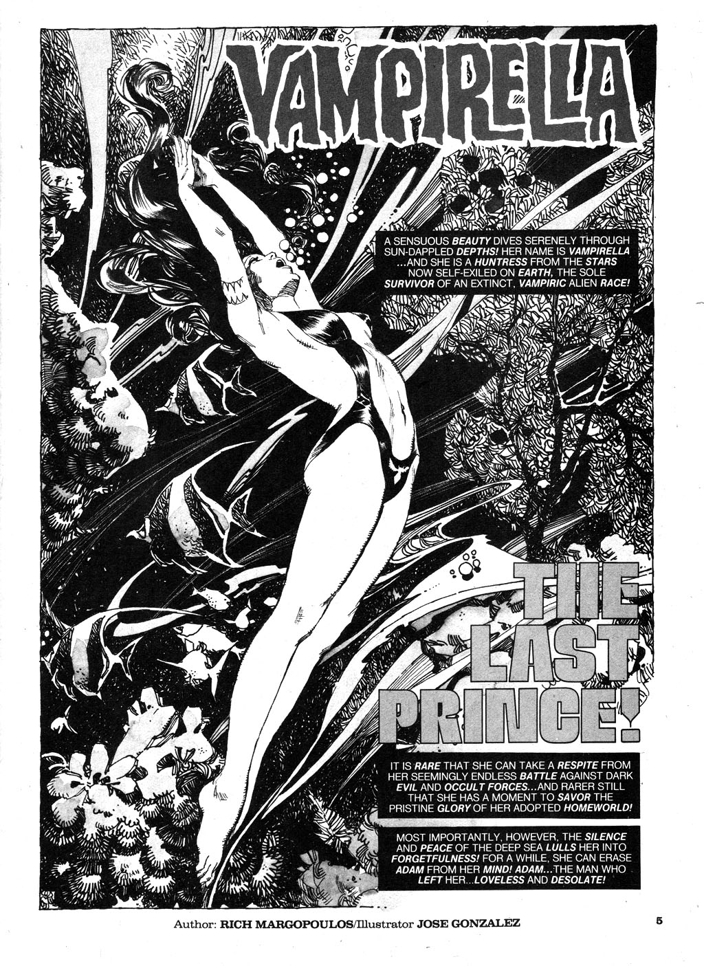 Read online Vampirella (1969) comic -  Issue #103 - 5