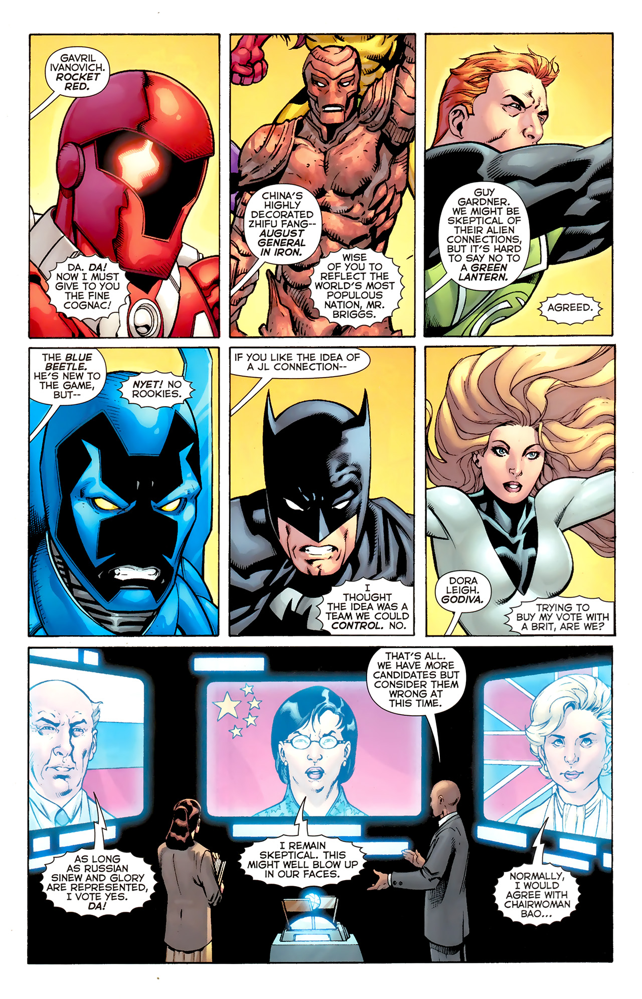 Read online Justice League International (2011) comic -  Issue #1 - 5