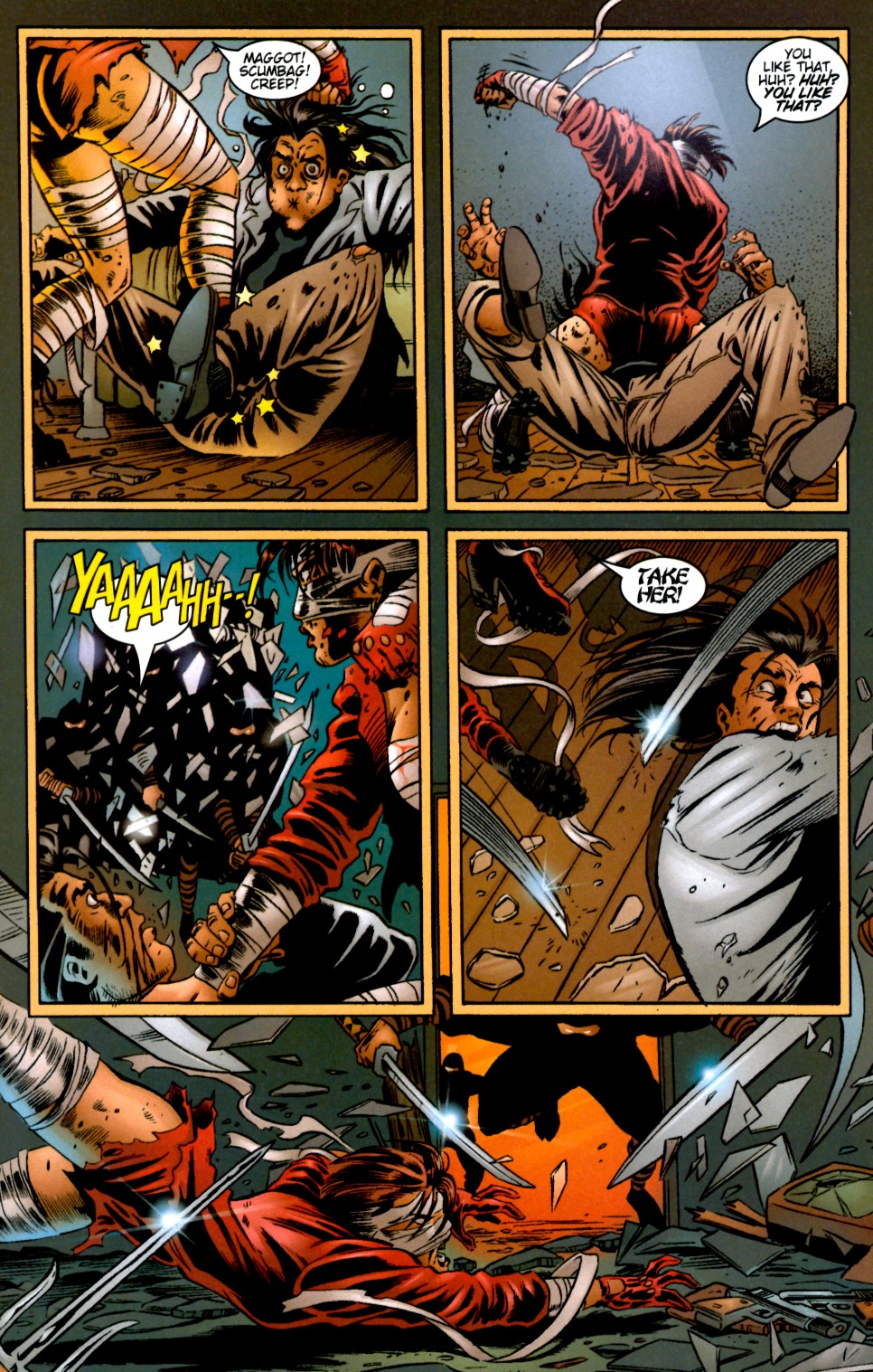 Read online Painkiller Jane vs. The Darkness comic -  Issue # Full - 15