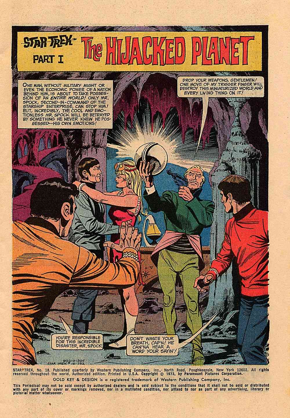 Read online Star Trek (1967) comic -  Issue #18 - 2
