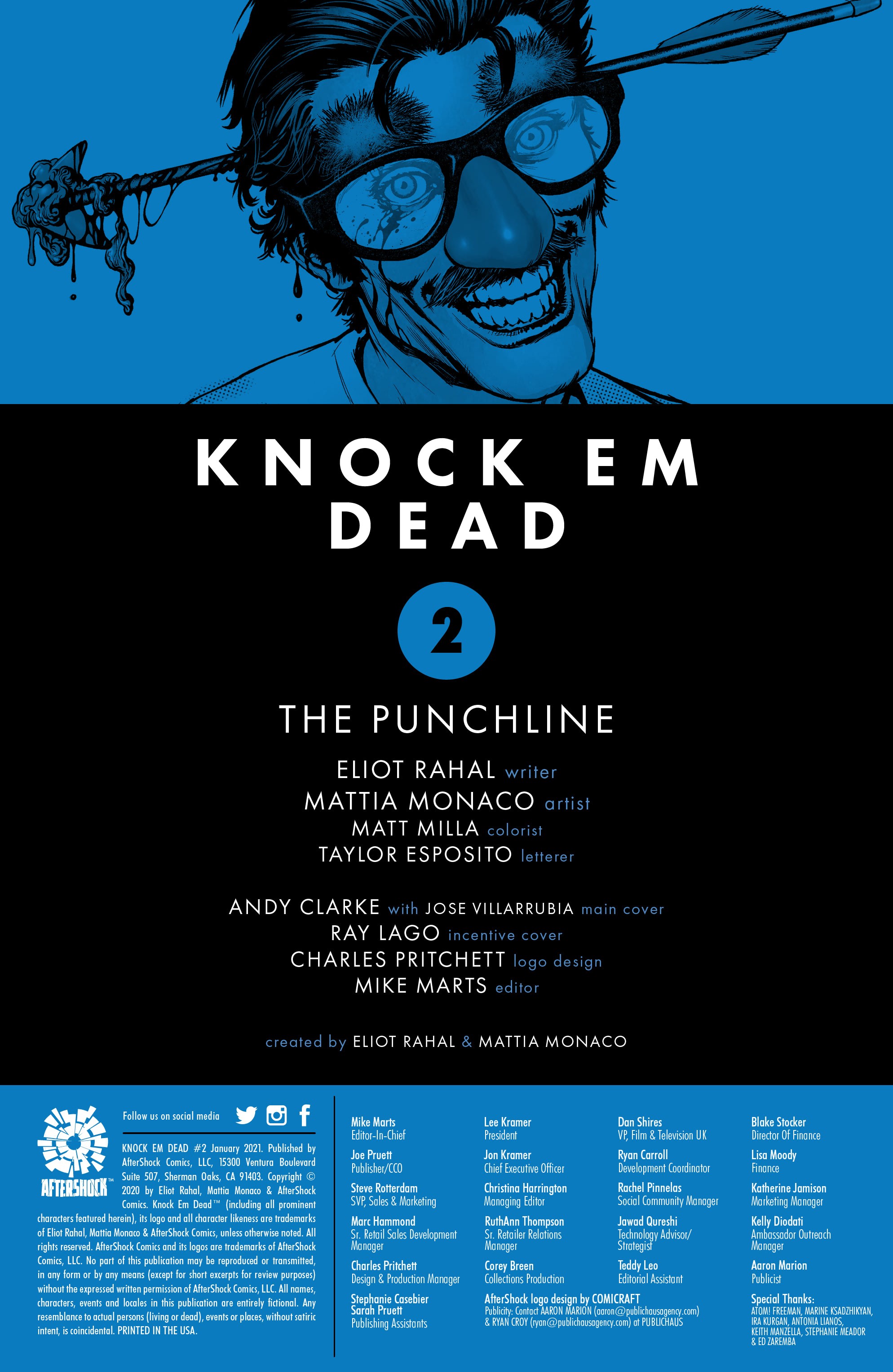 Read online Knock Em Dead comic -  Issue #2 - 2