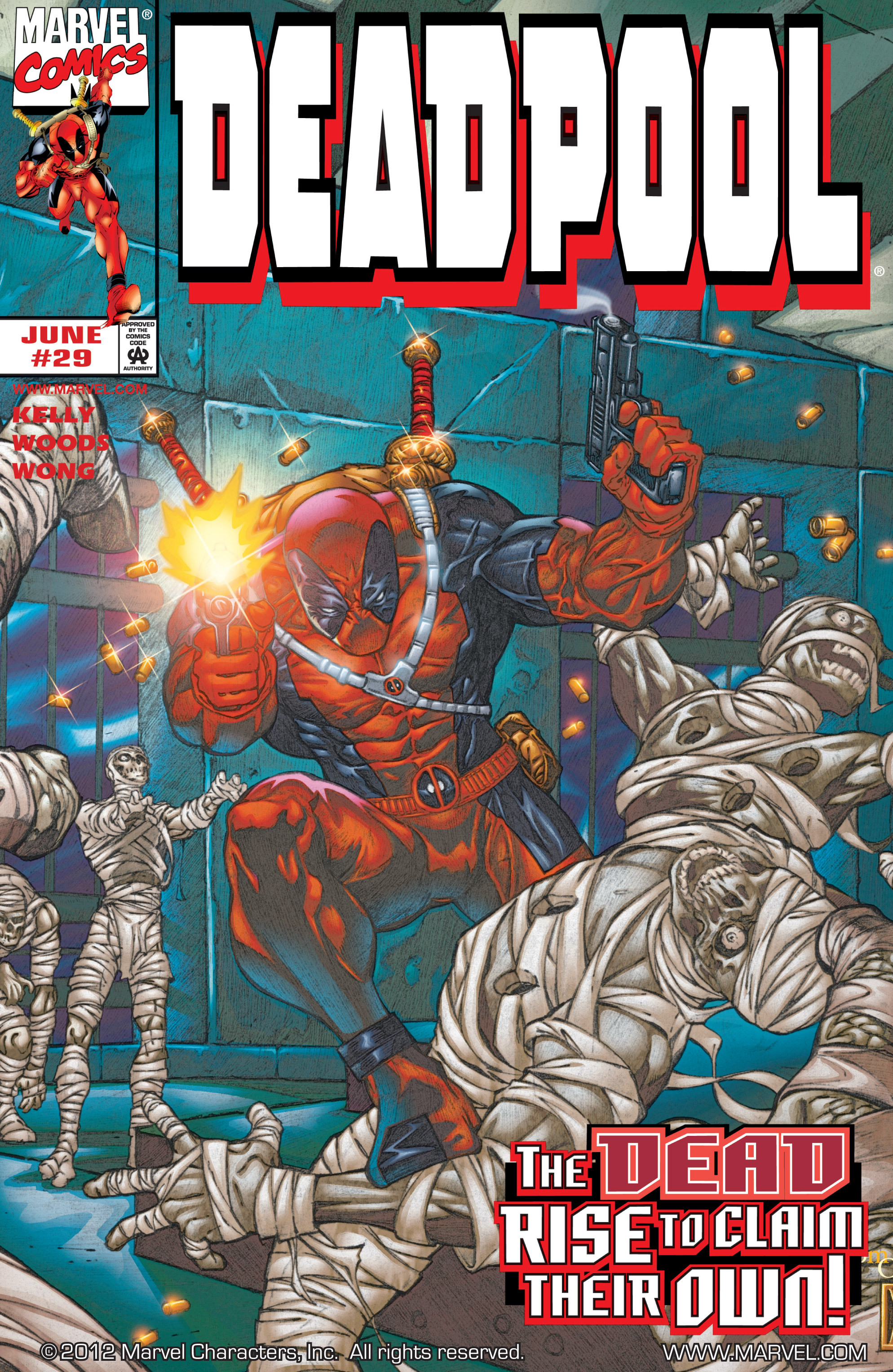 Read online Deadpool (1997) comic -  Issue #29 - 1