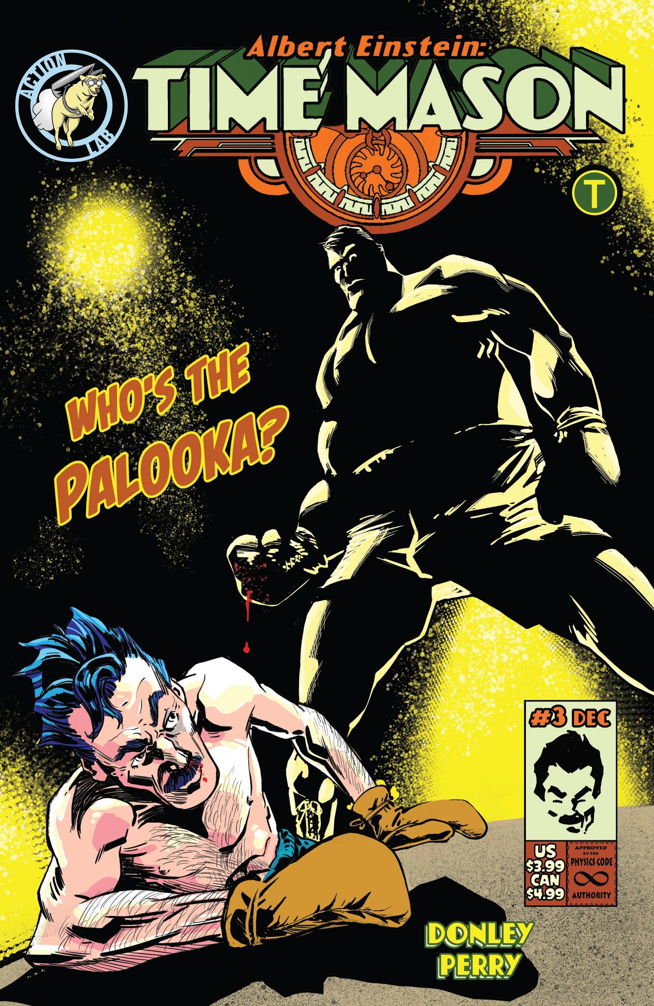Read online Albert Einstein: Time Mason comic -  Issue #3 - 2