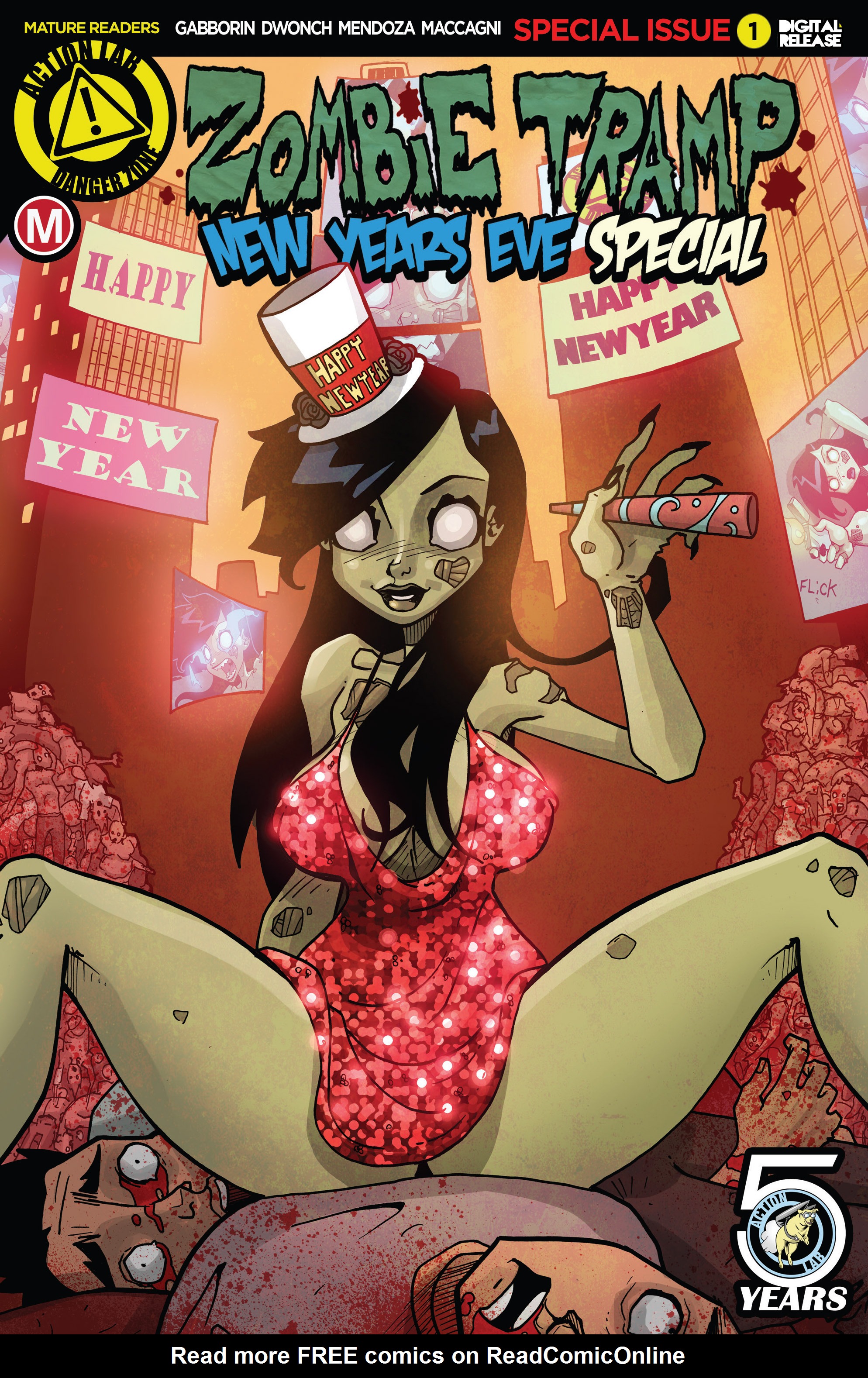 Read online Zombie Tramp: New Year's Eve Special comic -  Issue # Full - 1