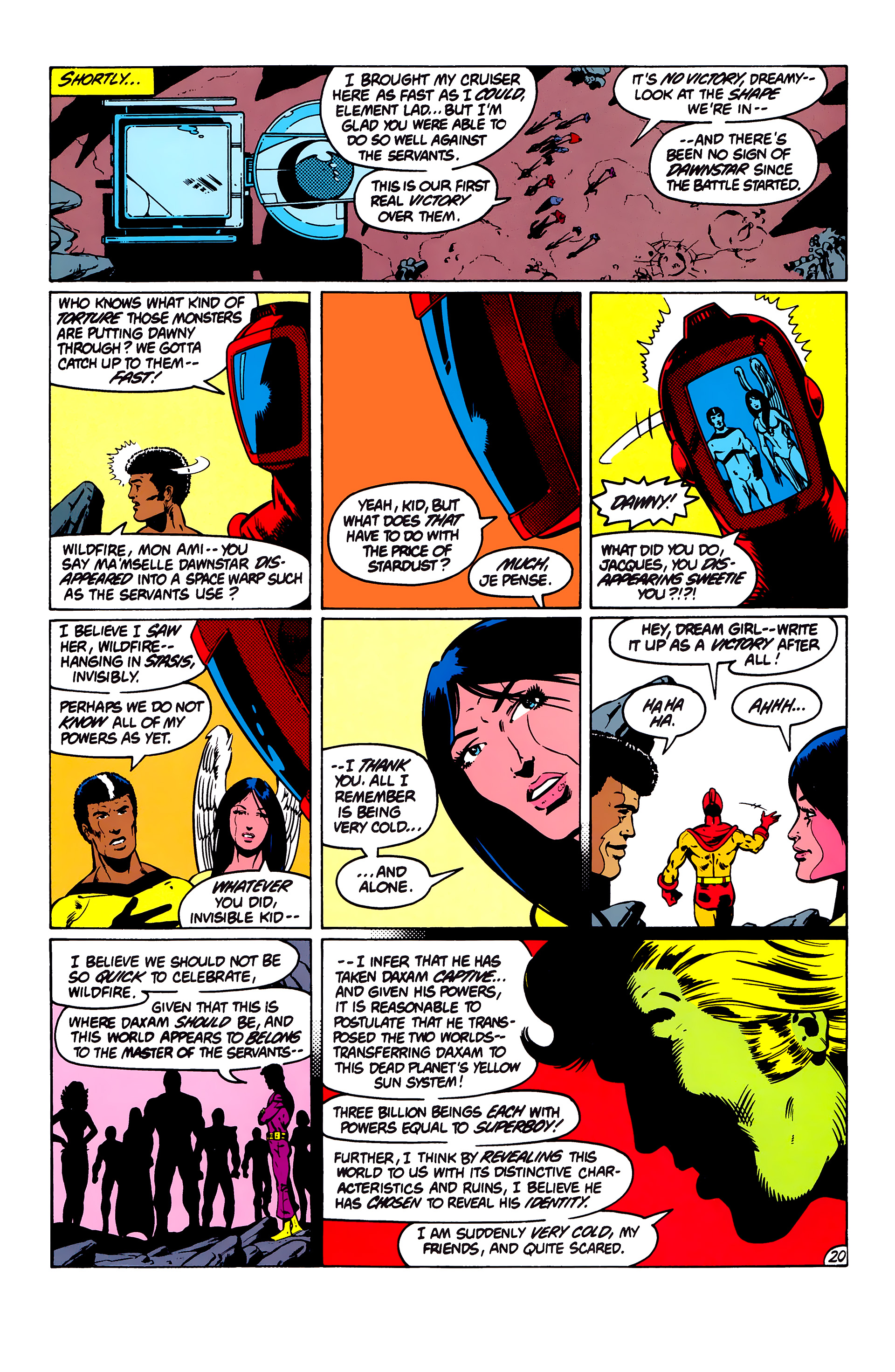 Read online Legion of Super-Heroes (1980) comic -  Issue #293 - 21