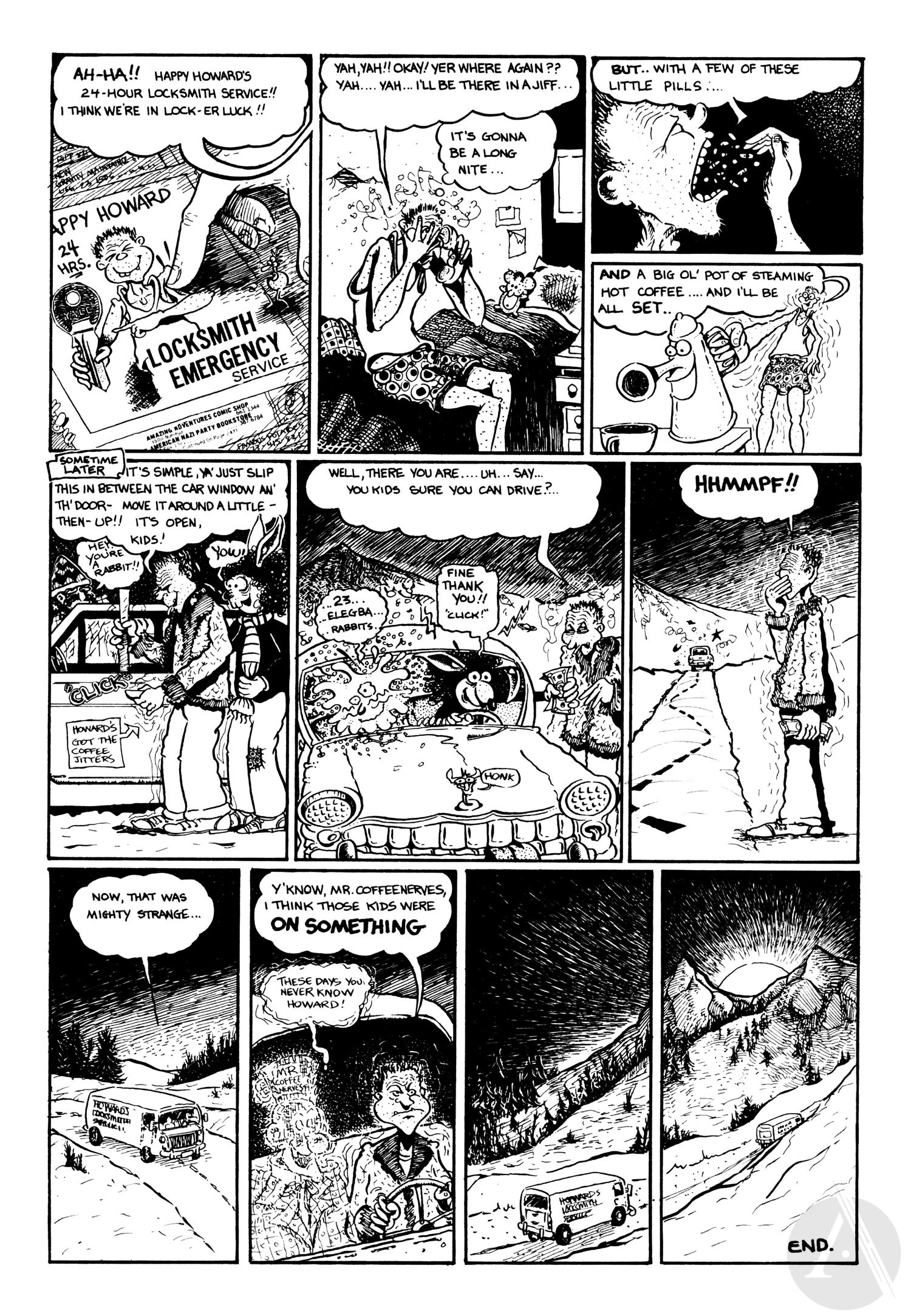 Read online Dope Comix comic -  Issue #3 - 16