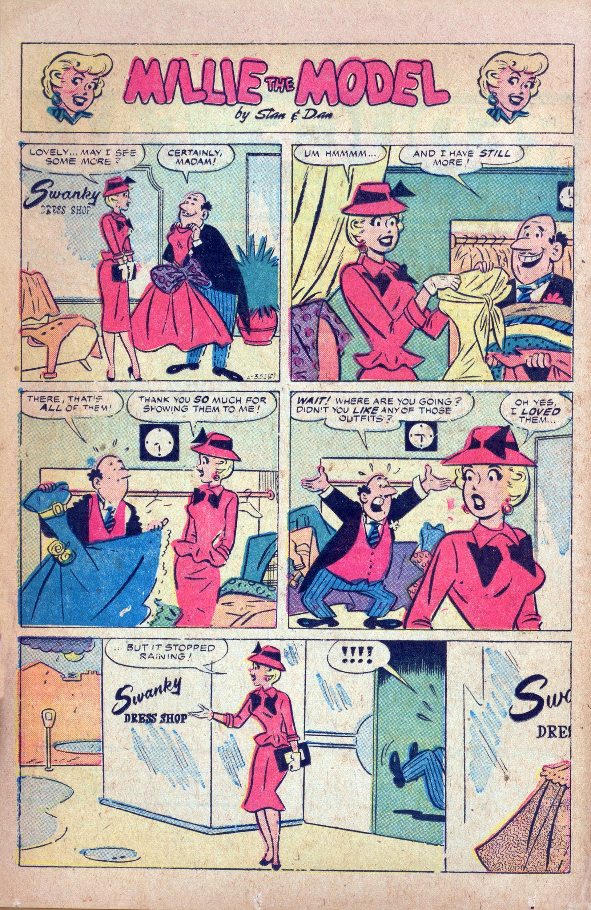 Read online Millie the Model comic -  Issue #76 - 16