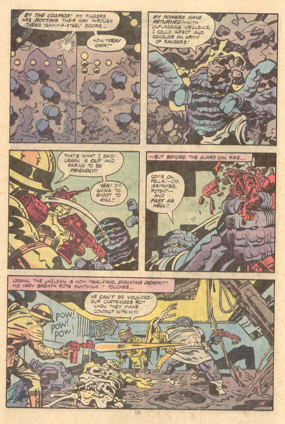 Read online Captain Victory and the Galactic Rangers (1981) comic -  Issue #10 - 13