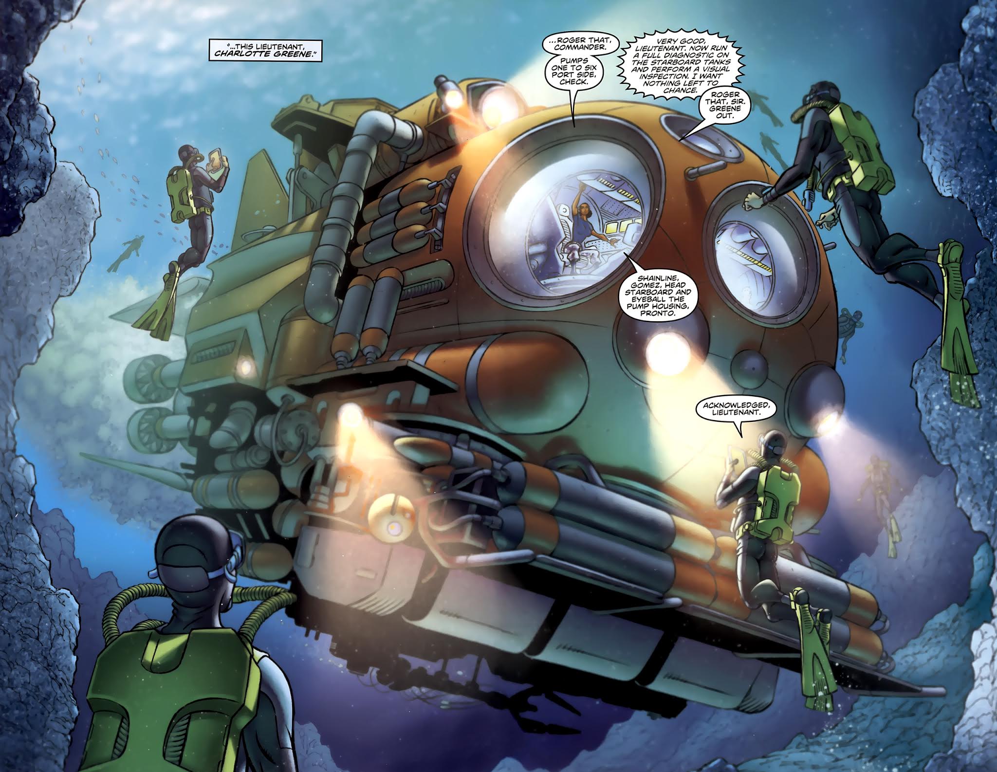 Read online Ian Churchill's Marineman comic -  Issue #3 - 13