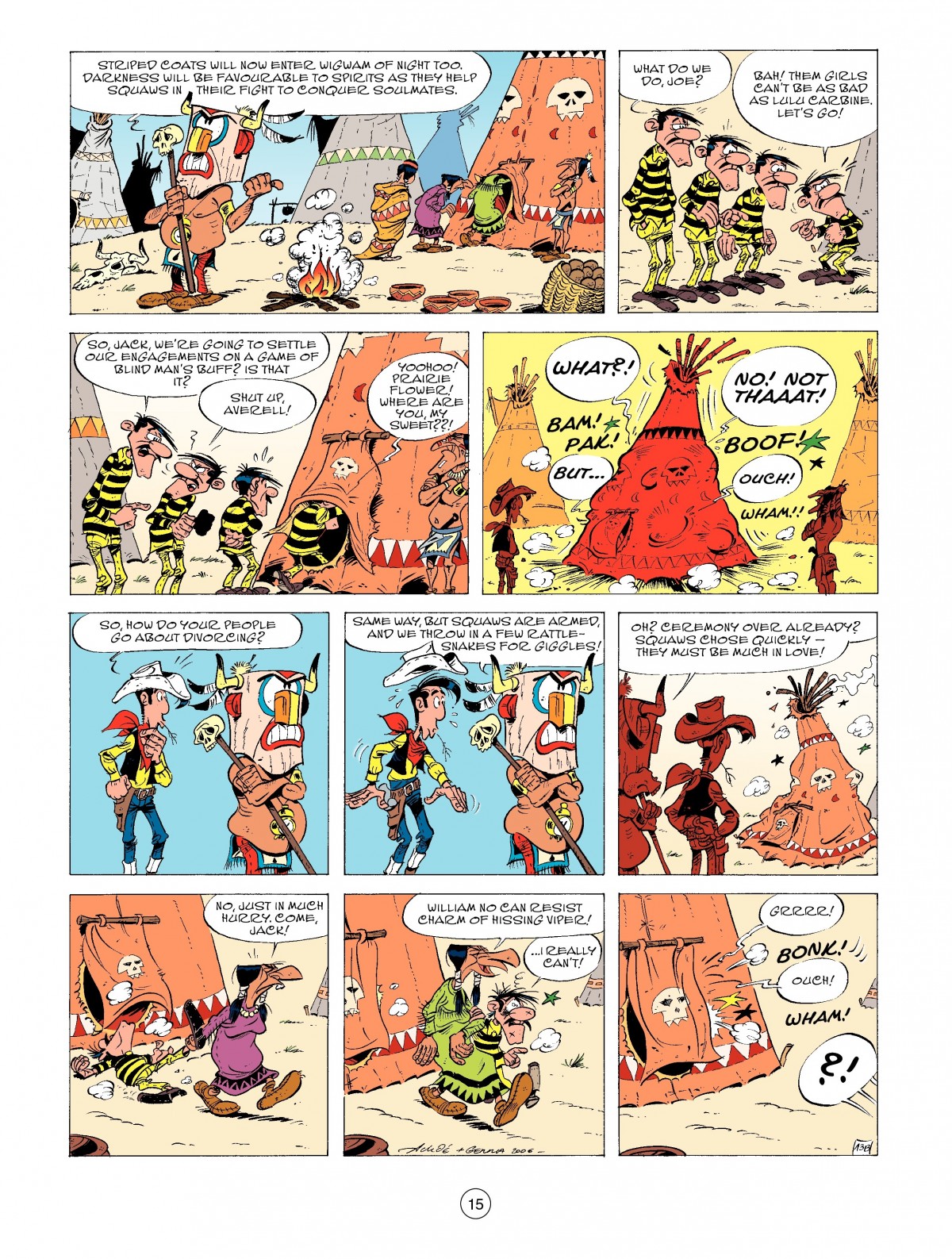 Read online A Lucky Luke Adventure comic -  Issue #45 - 15
