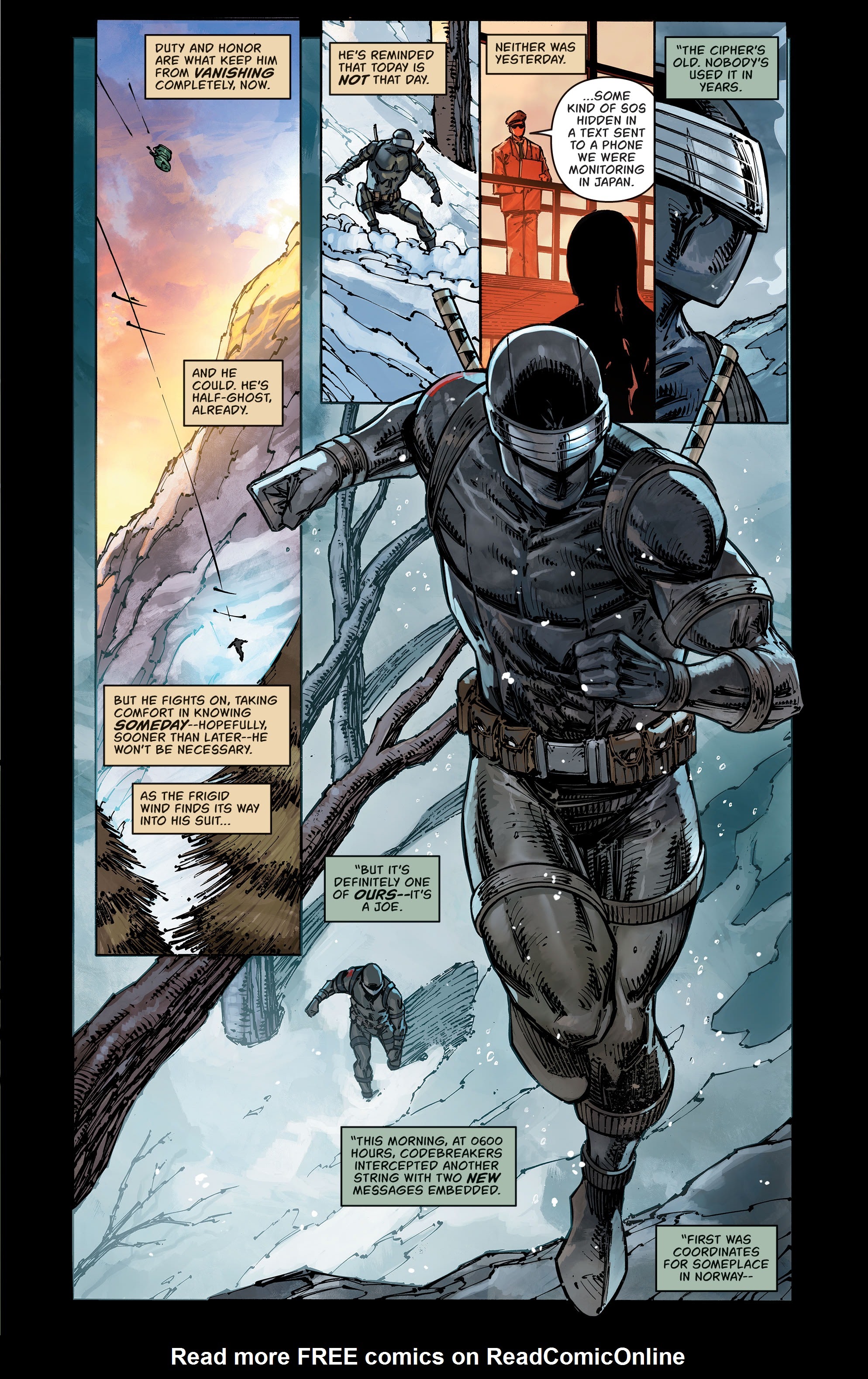 Read online Snake Eyes: Deadgame comic -  Issue #1 - 5