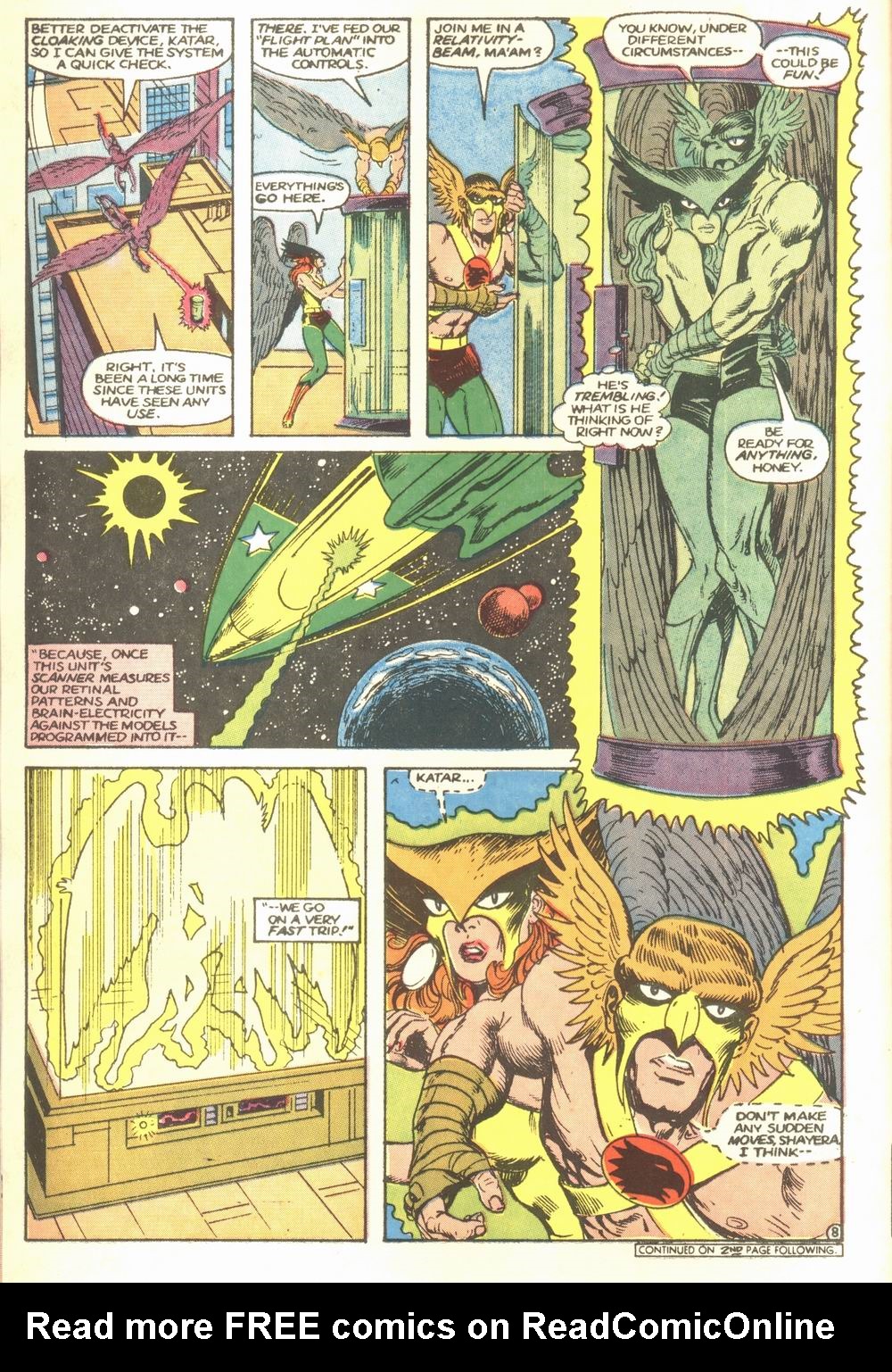Read online The Shadow War of Hawkman comic -  Issue #4 - 9