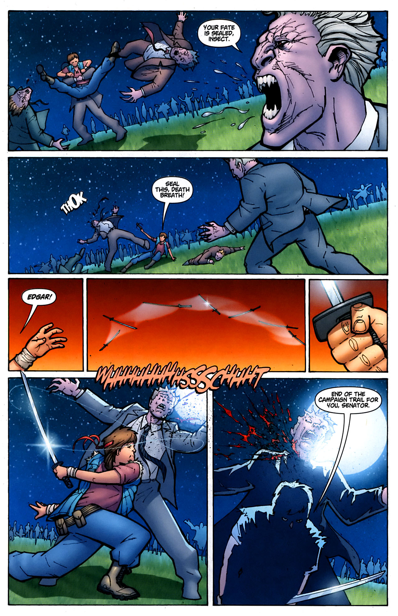 Read online Lost Boys: Reign of Frogs comic -  Issue #1 - 11