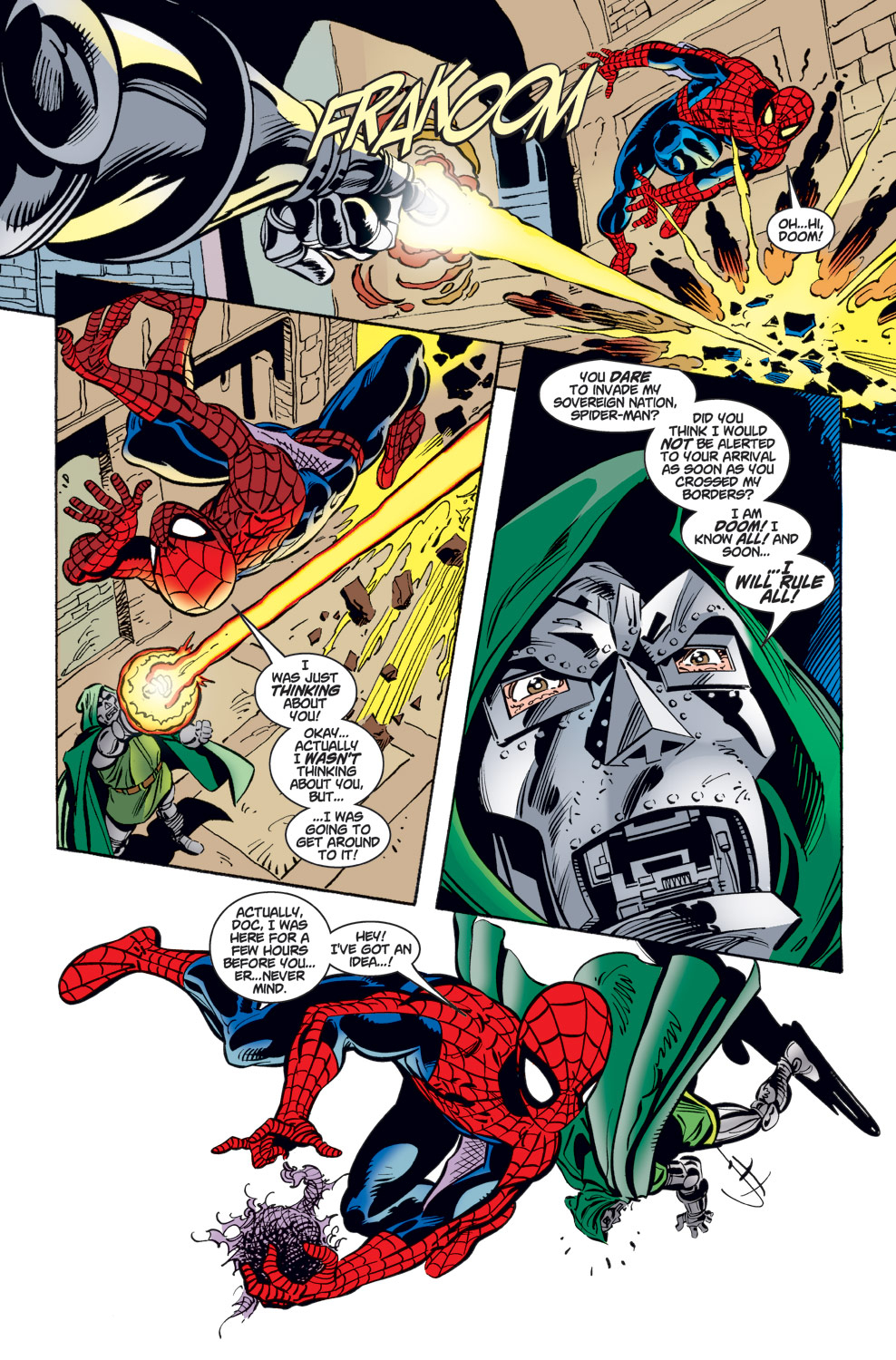 Read online The Amazing Spider-Man (1999) comic -  Issue #15 - 18