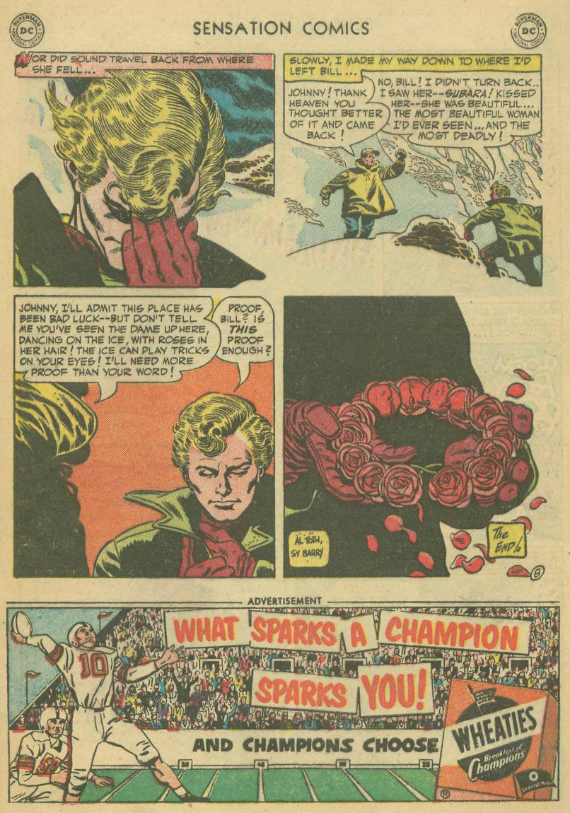 Read online Sensation (Mystery) Comics comic -  Issue #107 - 32