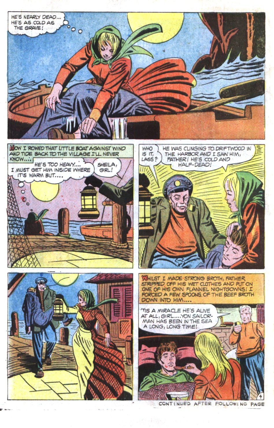 Read online Haunted Love (1973) comic -  Issue #5 - 6