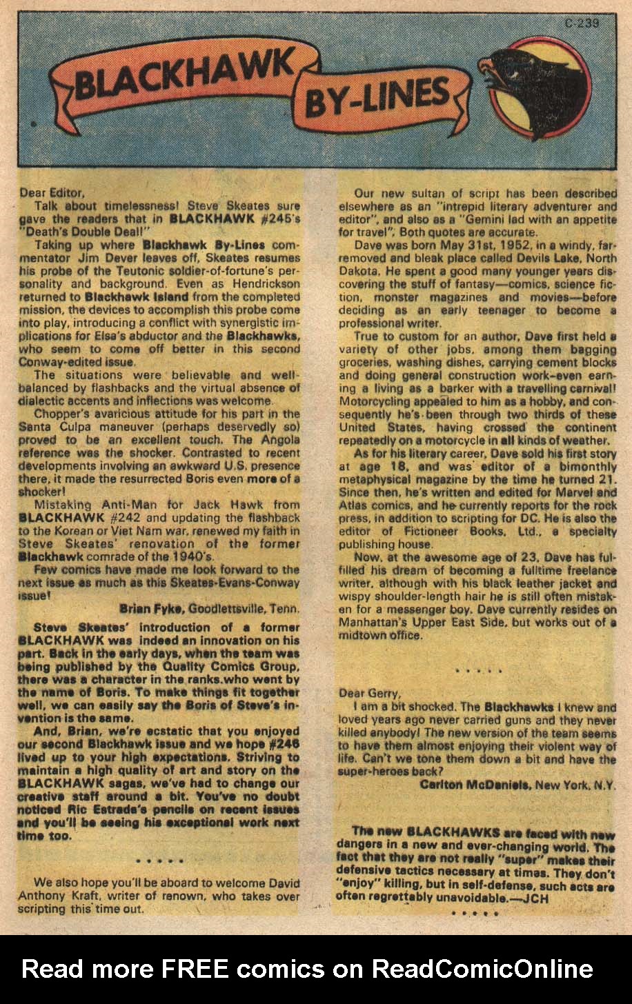 Read online Blackhawk (1957) comic -  Issue #247 - 23