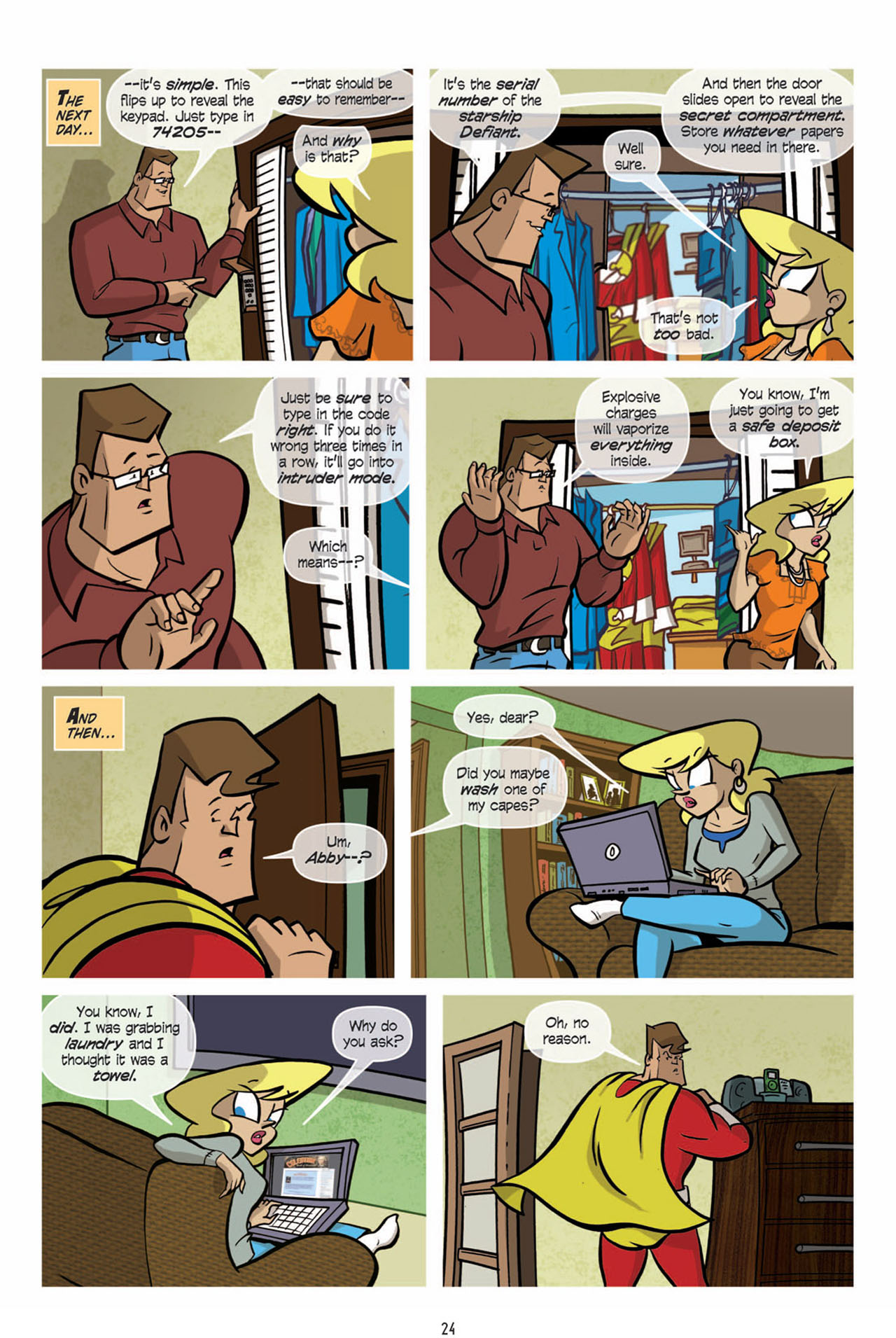 Read online Love and Capes comic -  Issue #13 - 20