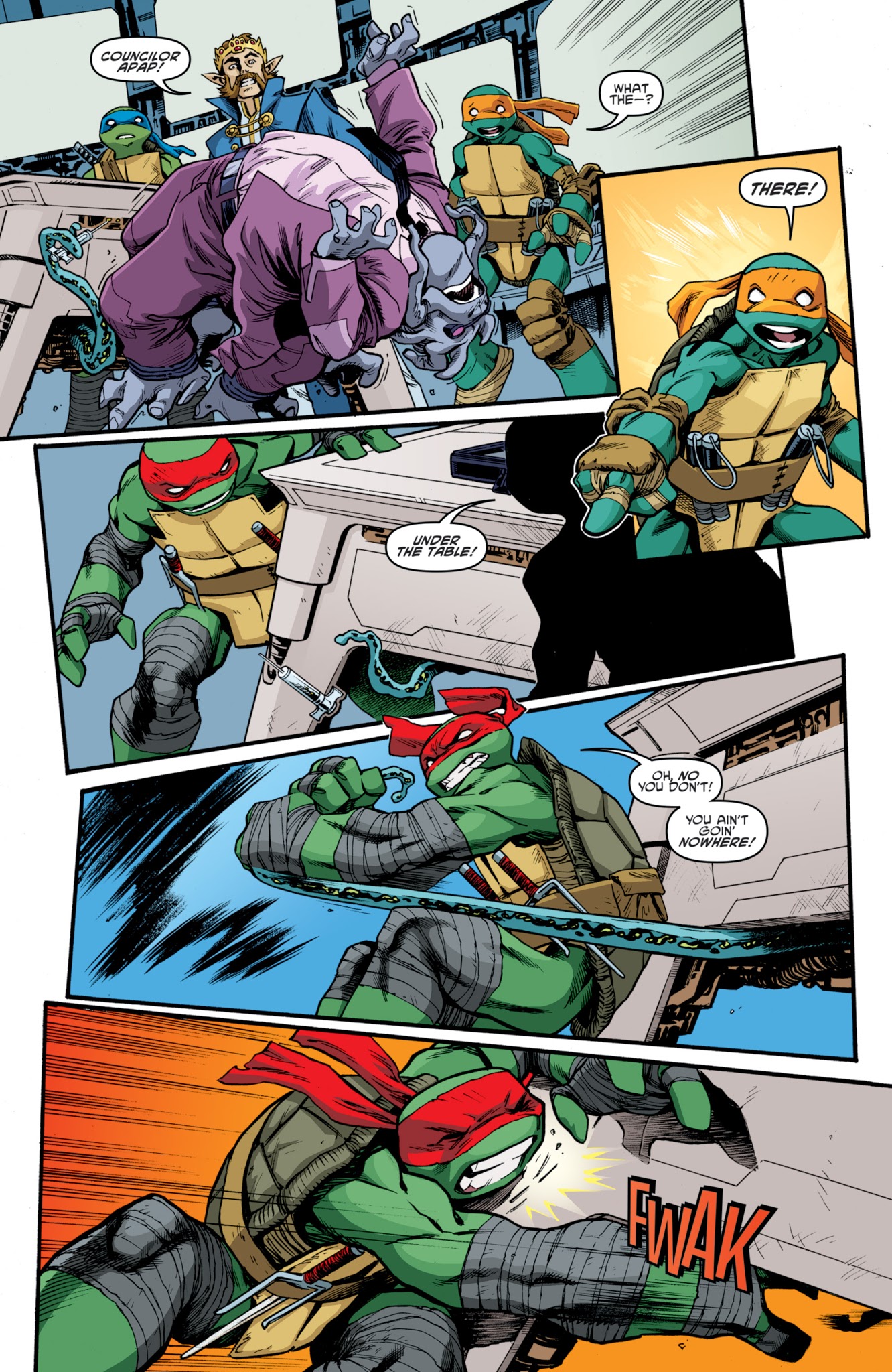 Read online Teenage Mutant Ninja Turtles (2011) comic -  Issue #73 - 16