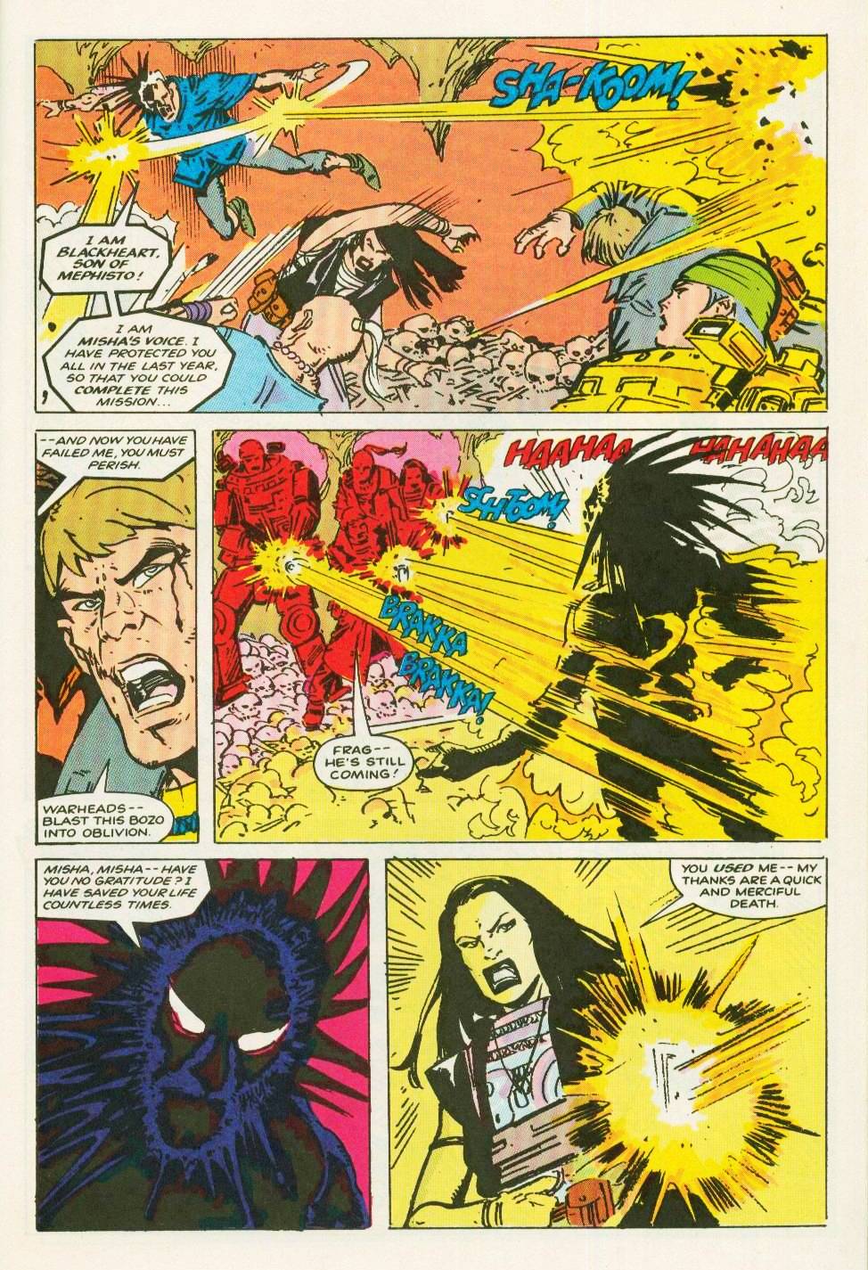 Read online Warheads comic -  Issue #10 - 18