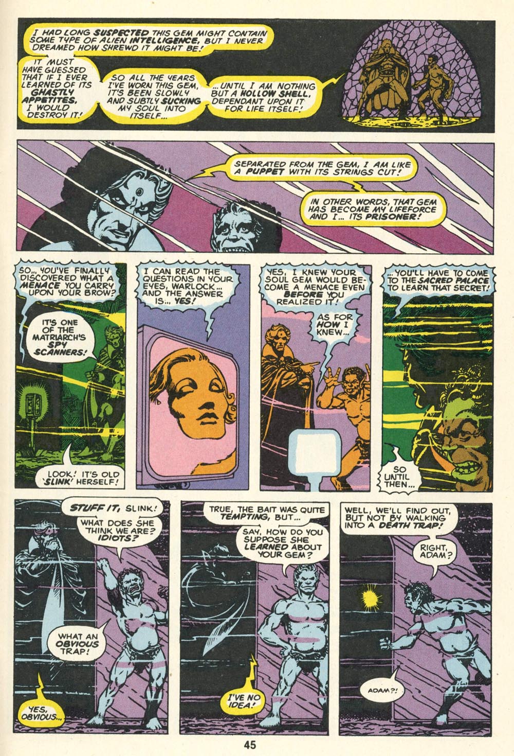 Read online Warlock (1982) comic -  Issue #1 - 47