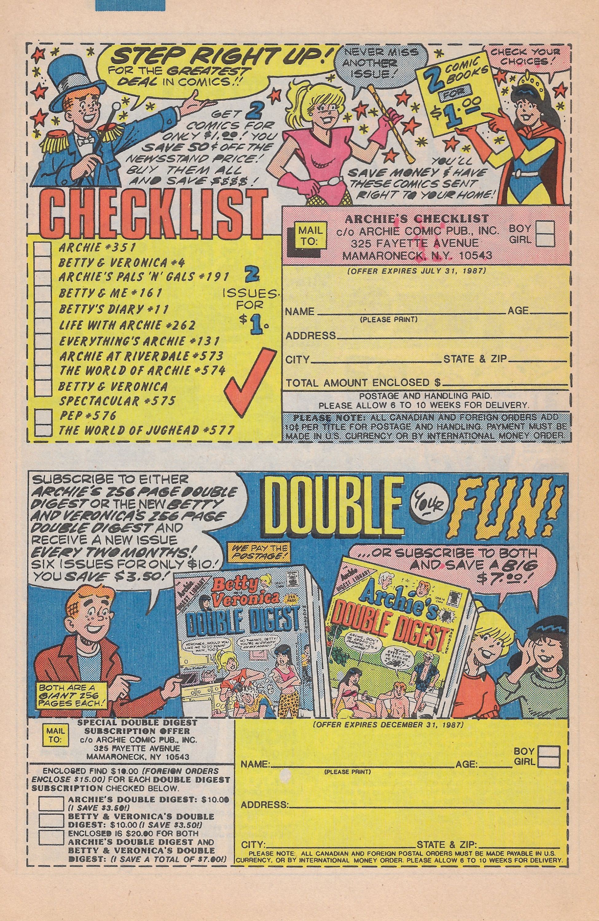 Read online Jughead (1987) comic -  Issue #1 - 10