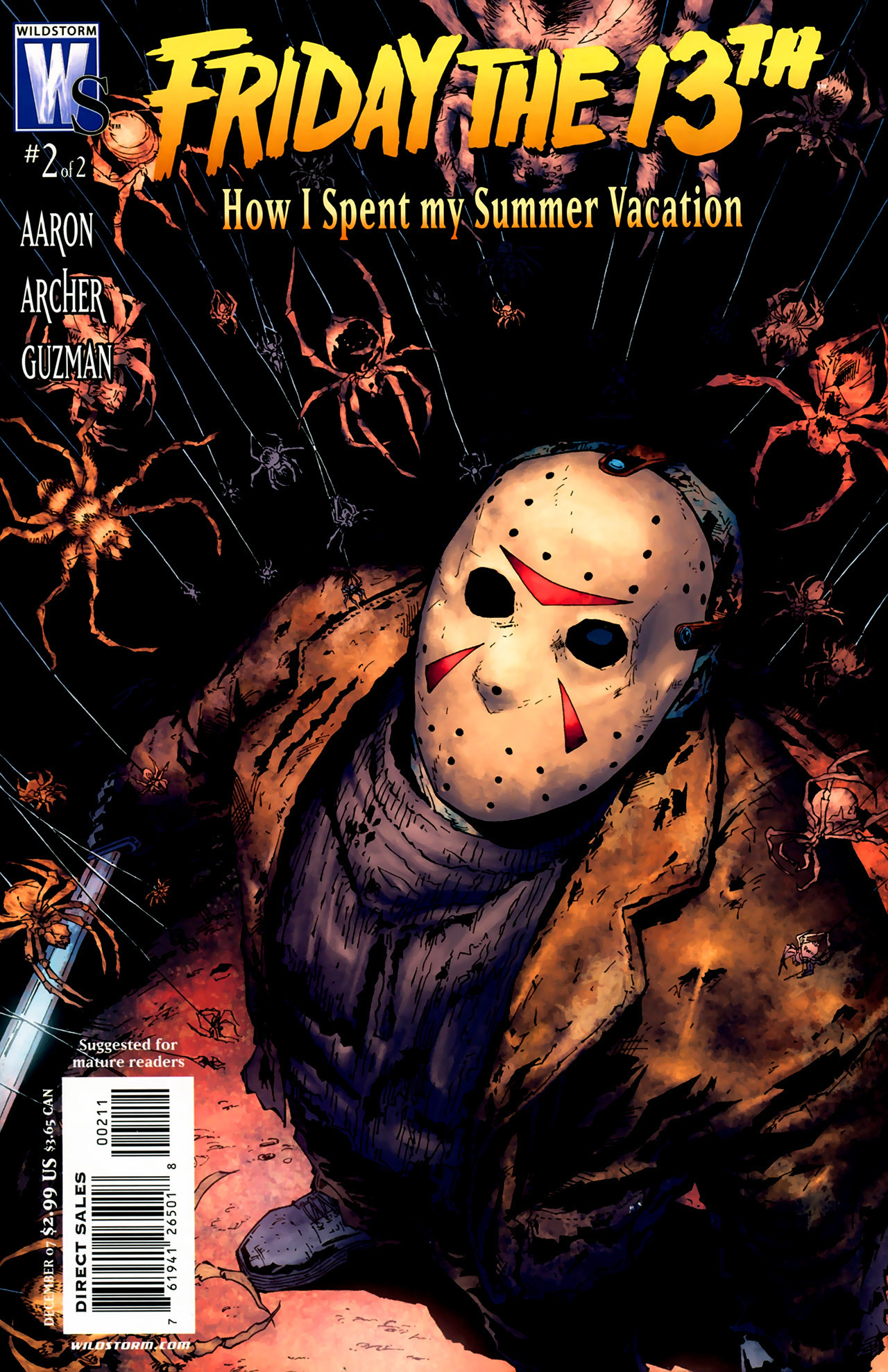 Read online Friday the 13th:  How I Spent My Summer Vacation comic -  Issue #2 - 1