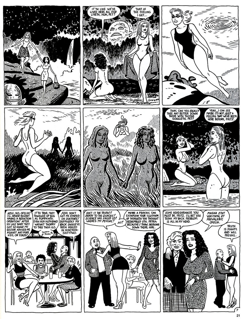 Read online Love and Rockets (1982) comic -  Issue #48 - 23