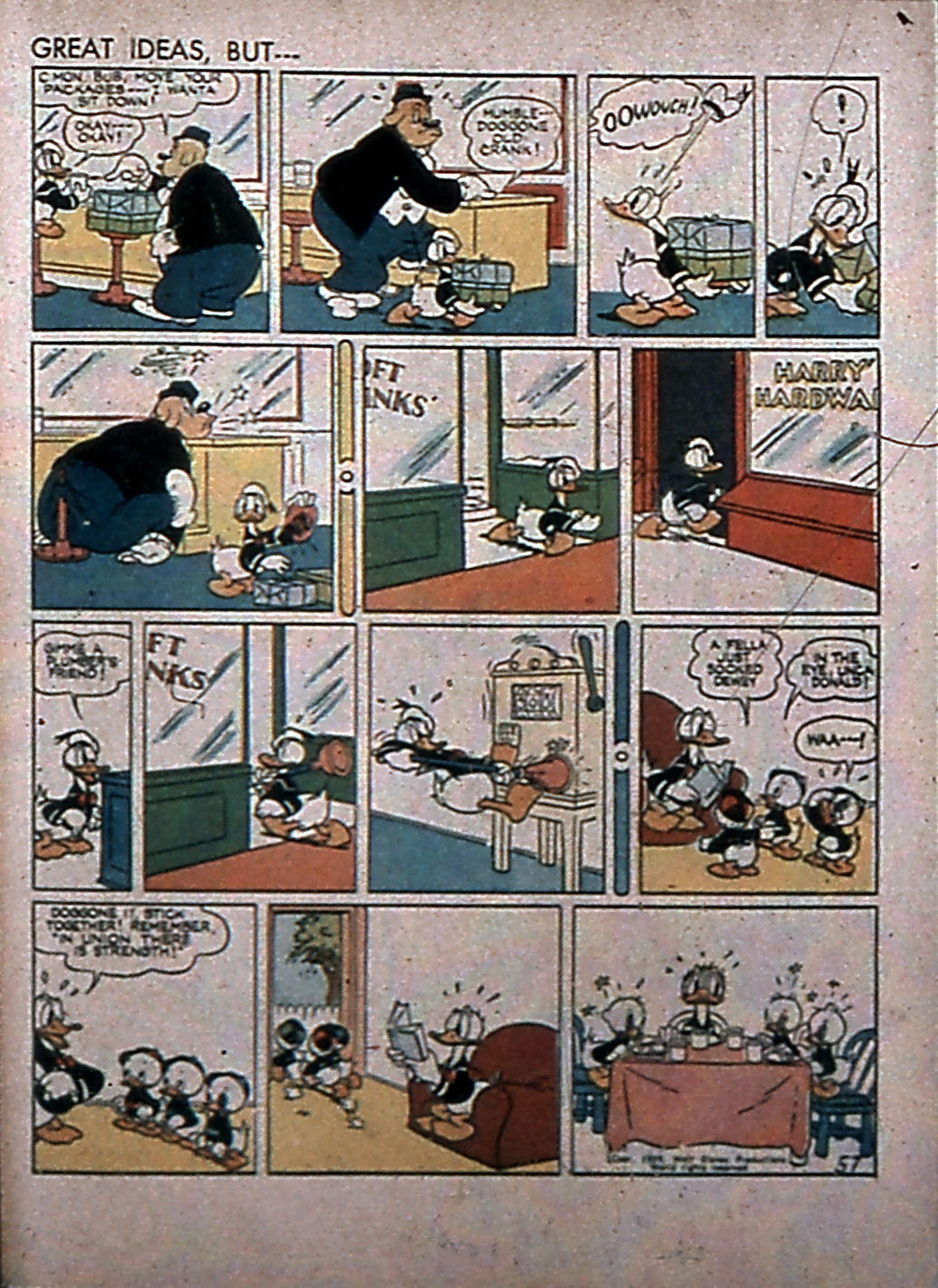 Read online Walt Disney's Comics and Stories comic -  Issue #2 - 60