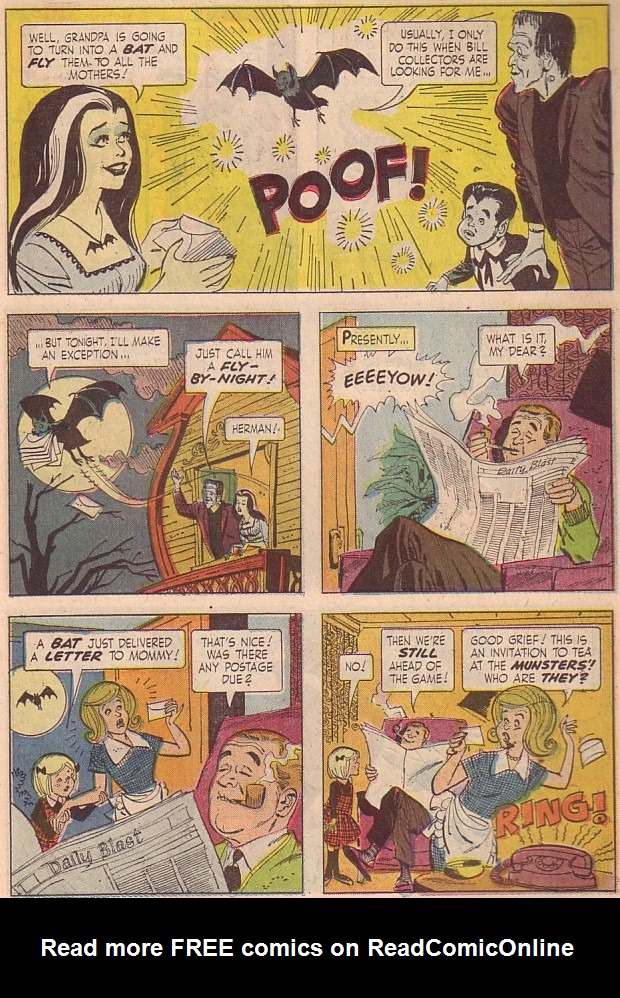 Read online The Munsters comic -  Issue #4 - 15
