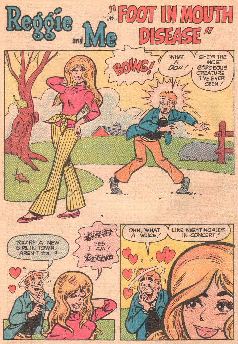 Read online Reggie and Me (1966) comic -  Issue #53 - 18