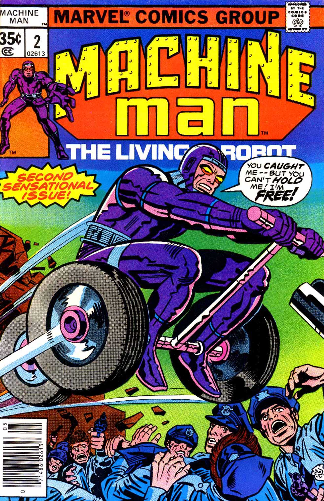 Read online Machine Man (1978) comic -  Issue #2 - 1