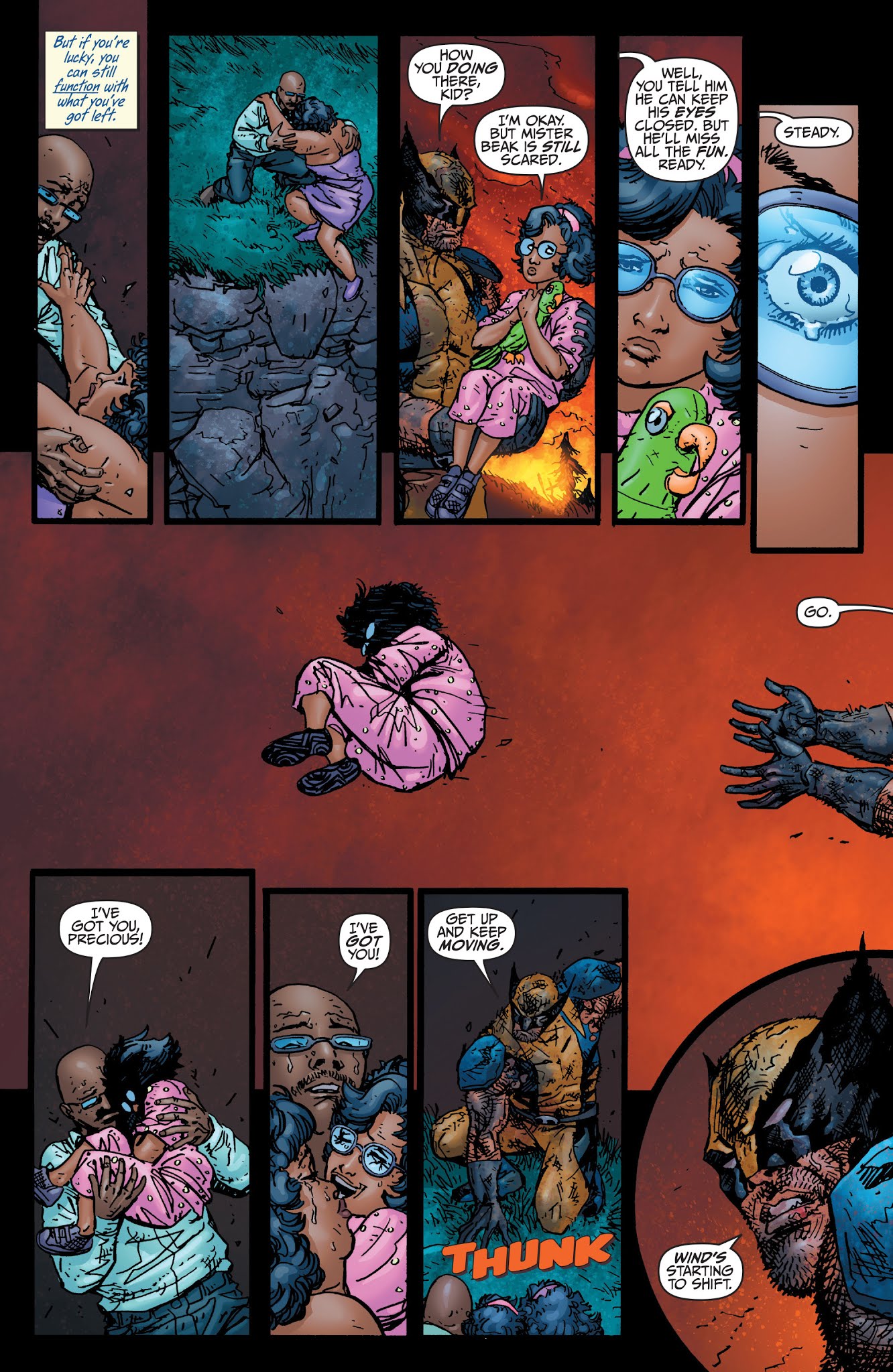 Read online Wolverine: Firebreak comic -  Issue # Full - 10