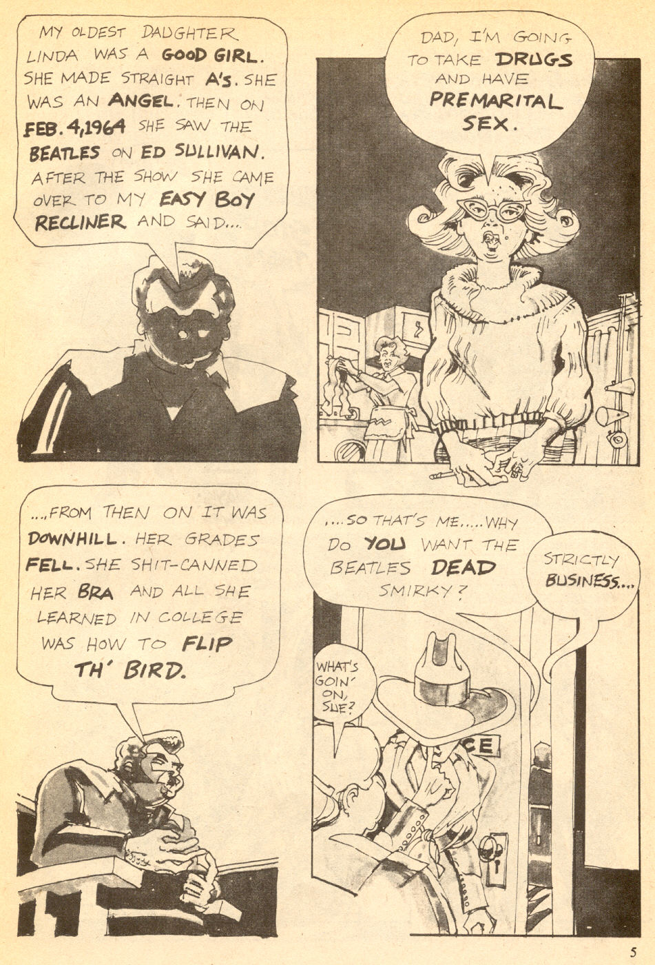 Read online Honkytonk Sue comic -  Issue #3 - 7