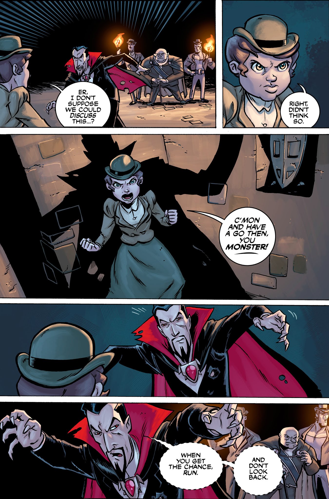 Read online Dracula the Unconquered comic -  Issue #1 - 10