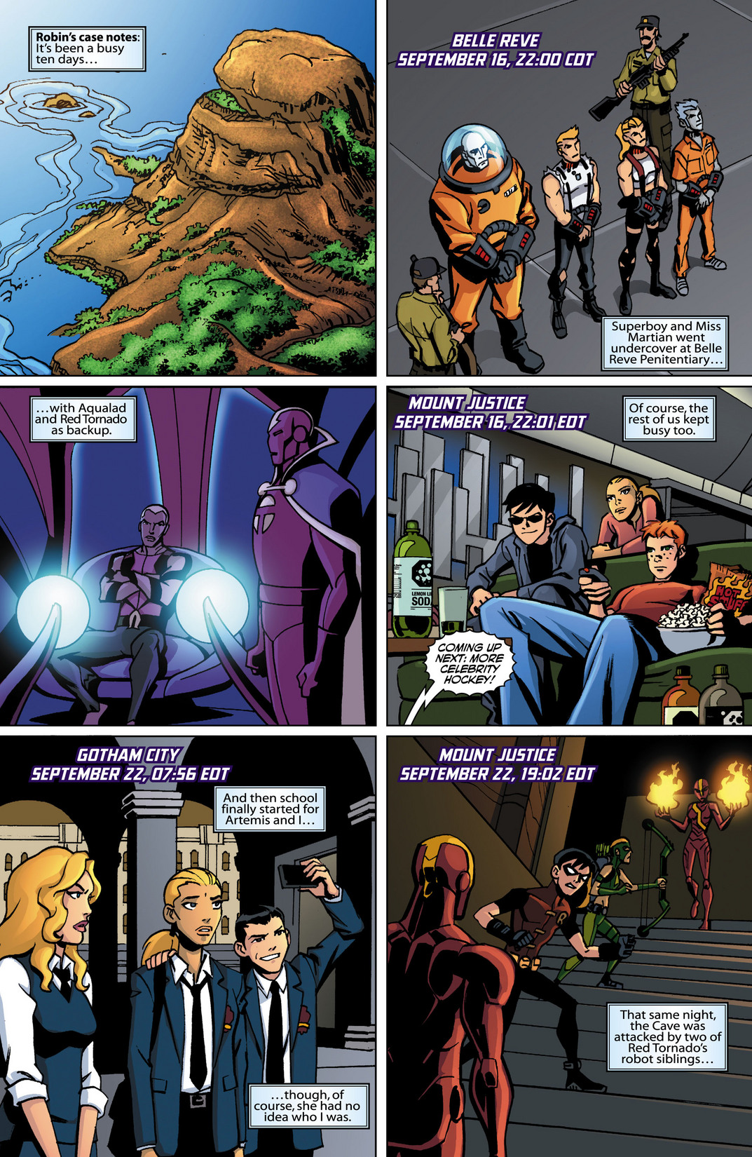 Read online Young Justice (2011) comic -  Issue #18 - 2