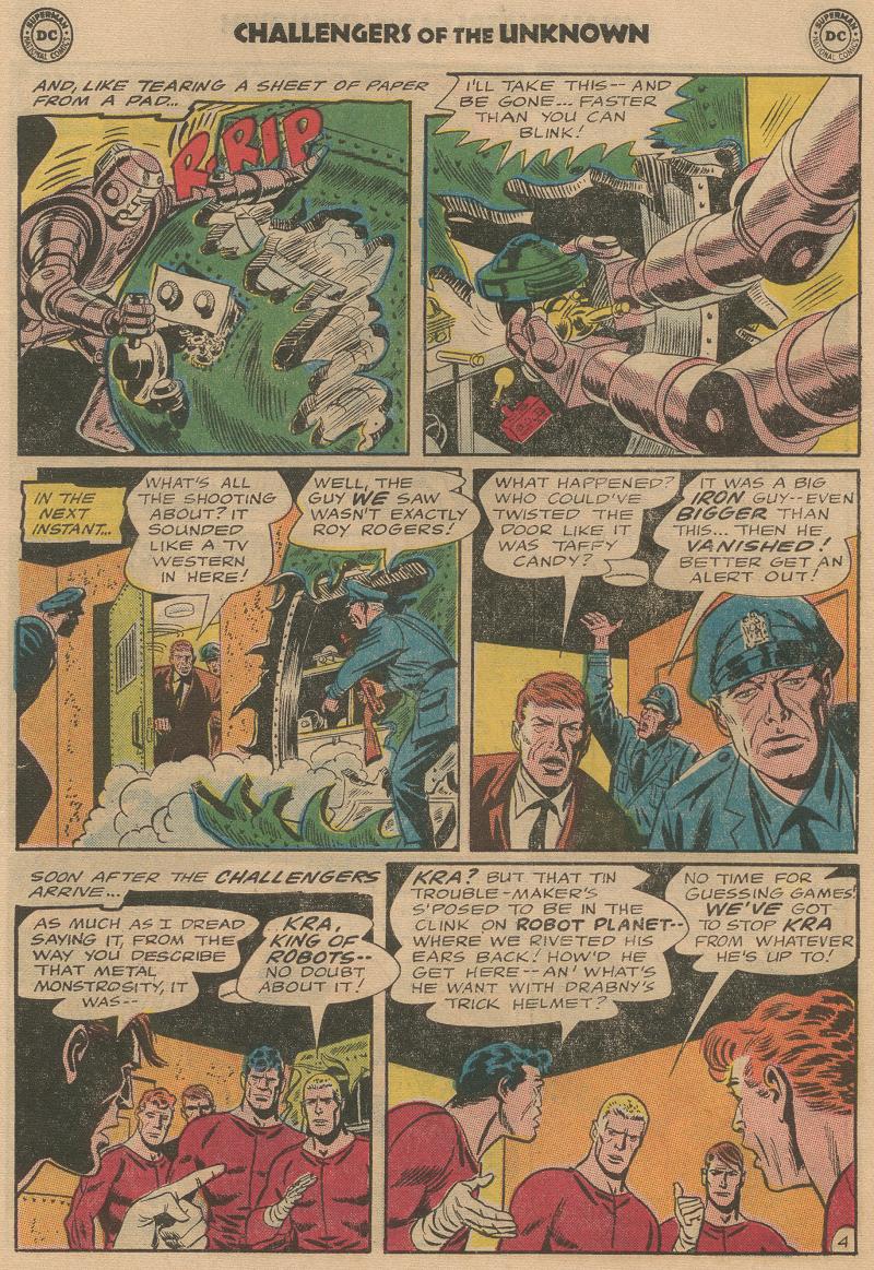 Read online Challengers of the Unknown (1958) comic -  Issue #42 - 5