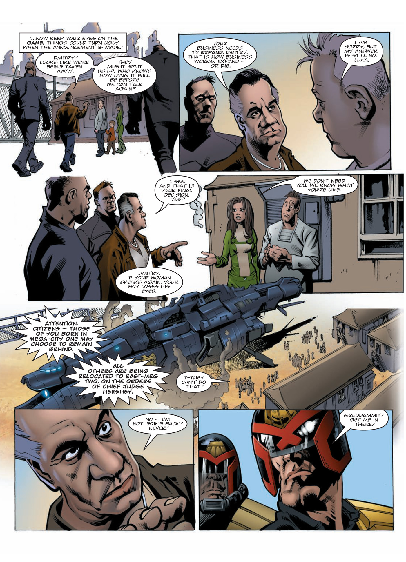 Read online Judge Dredd: Day of Chaos: Fallout comic -  Issue # TPB (Part 2) - 3