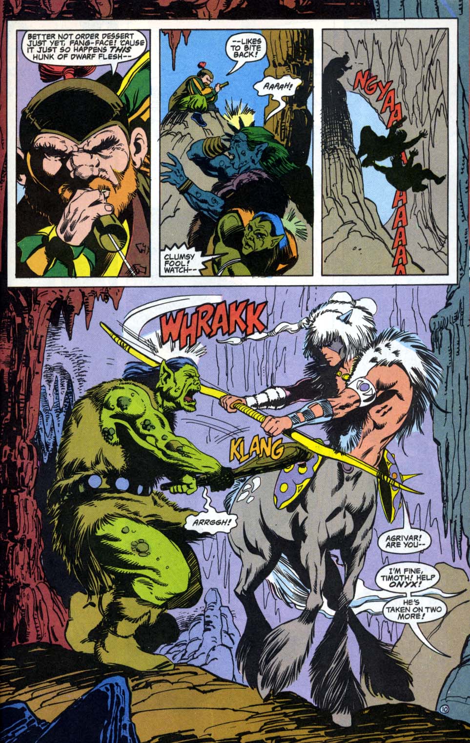 Read online Advanced Dungeons & Dragons comic -  Issue #4 - 10