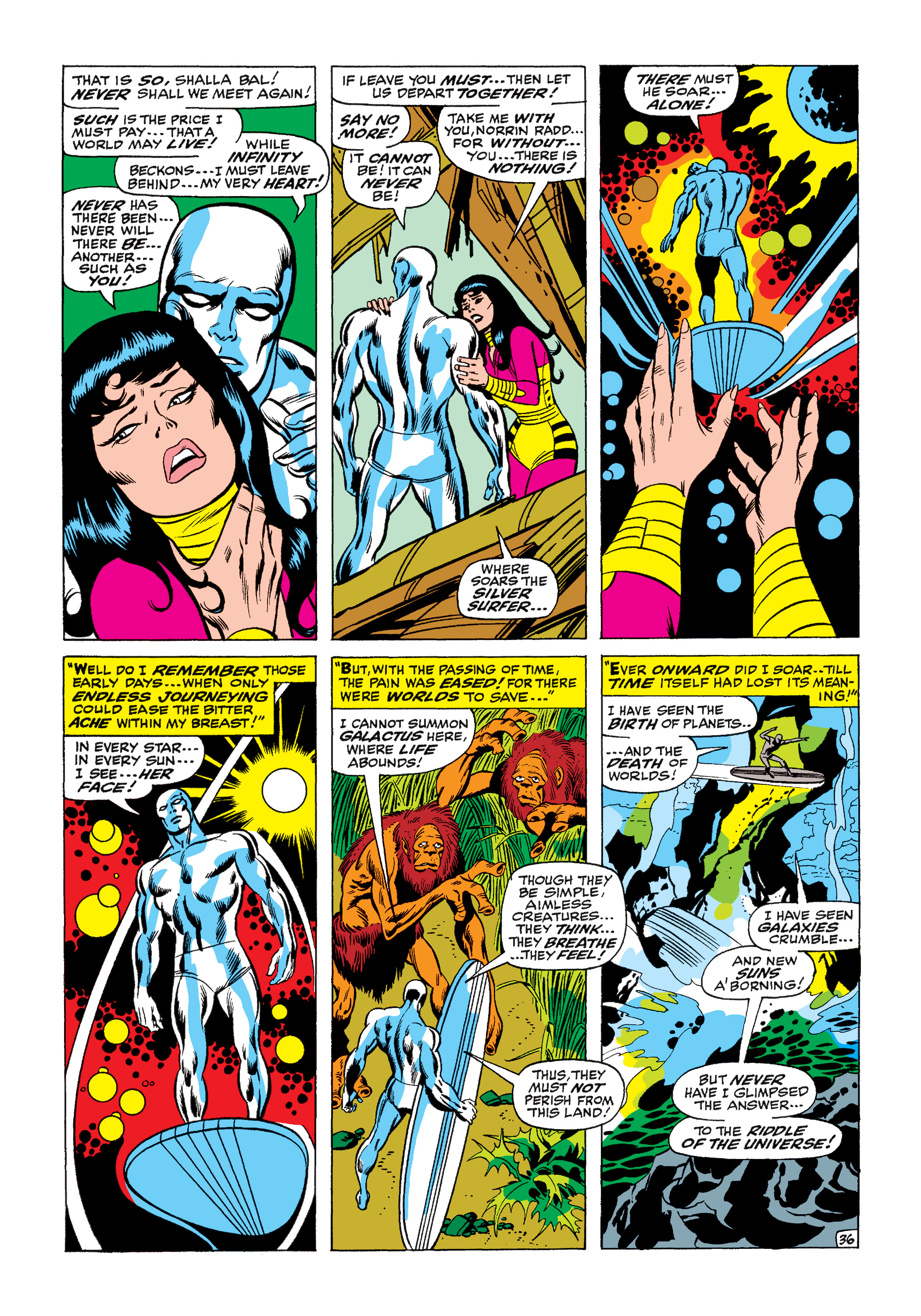 Read online Marvel Masterworks: The Silver Surfer comic -  Issue # TPB 1 (Part 1) - 43