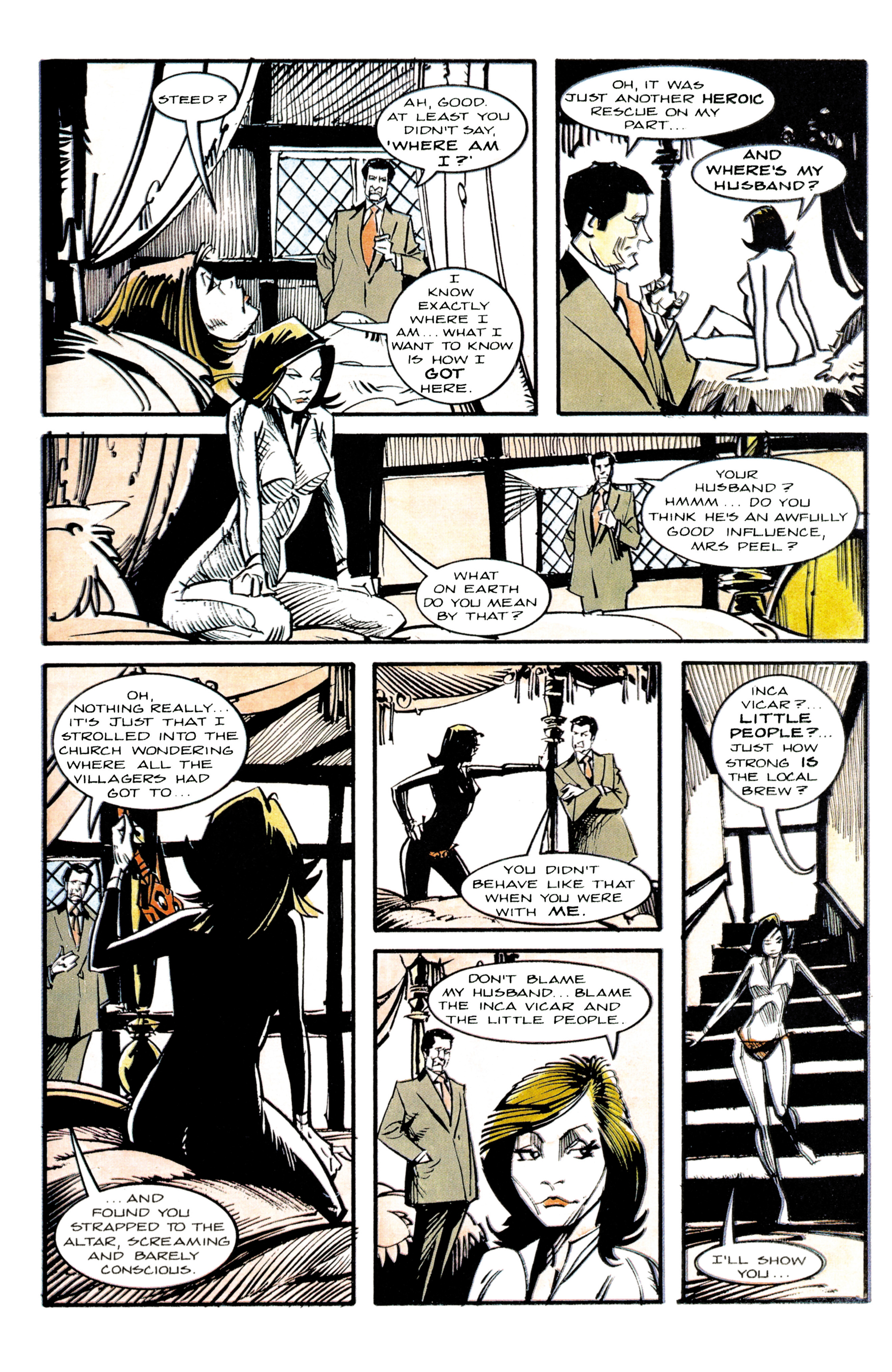 Read online Steed & Mrs. Peel: Golden Game comic -  Issue # Full - 126