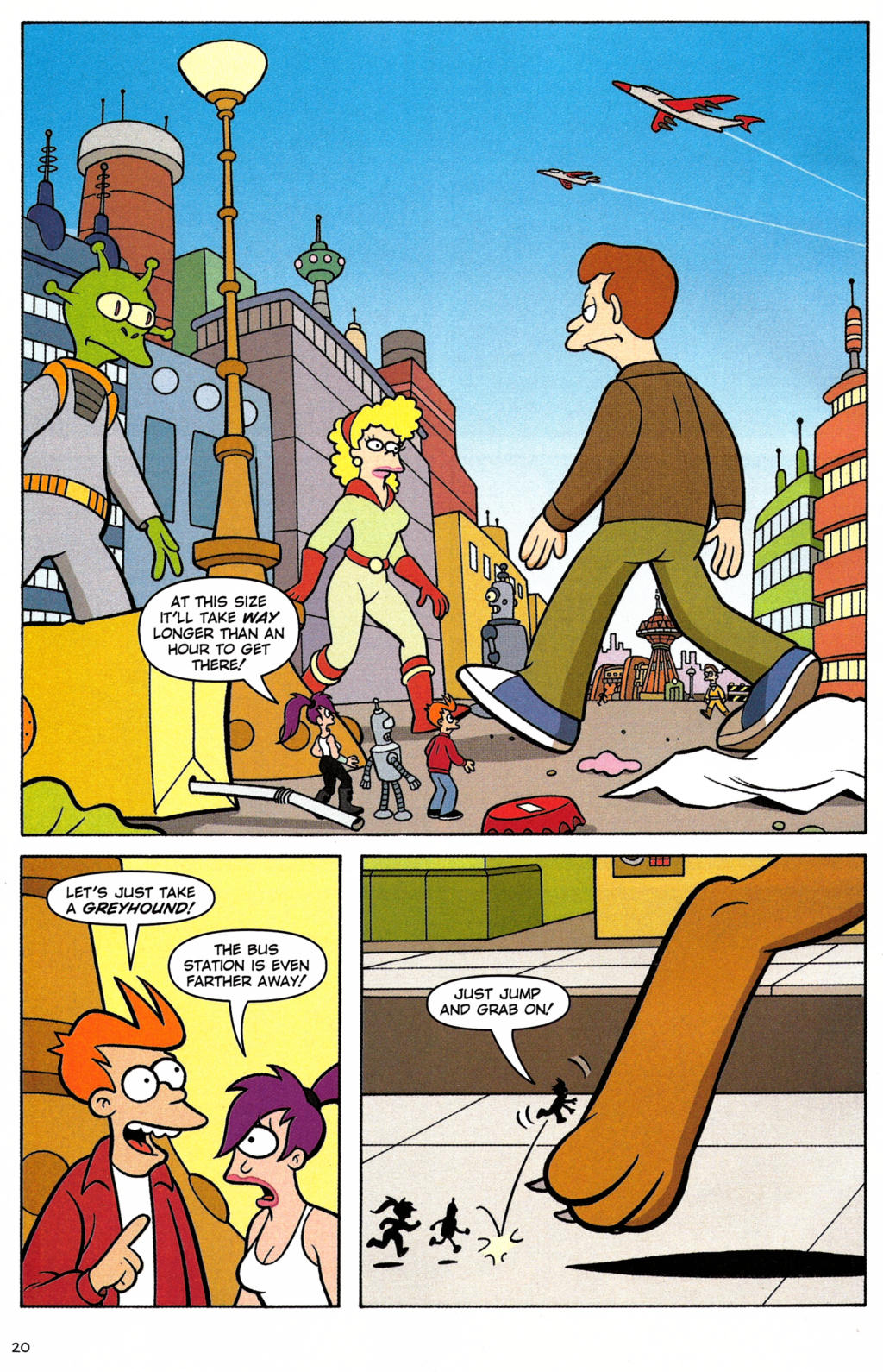Read online Futurama Comics comic -  Issue #29 - 16