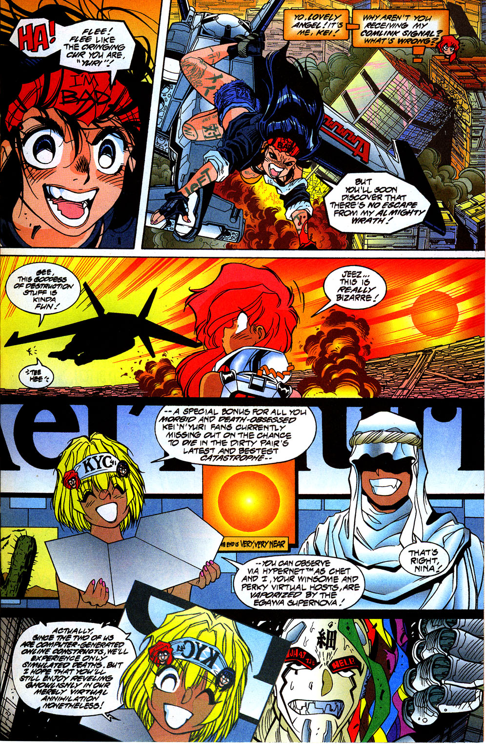 Read online Dirty Pair: Fatal But Not Serious comic -  Issue #5 - 10