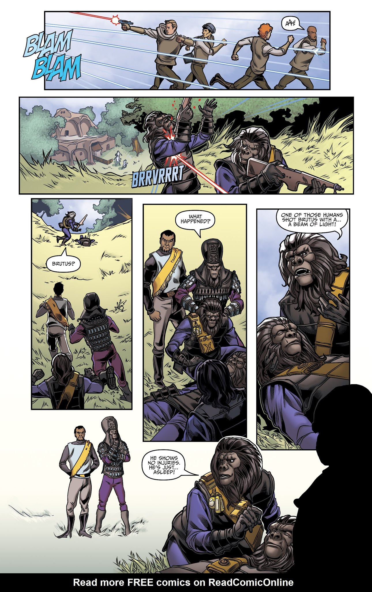 Read online Star Trek/Planet of the Apes: The Primate Directive comic -  Issue #2 - 5